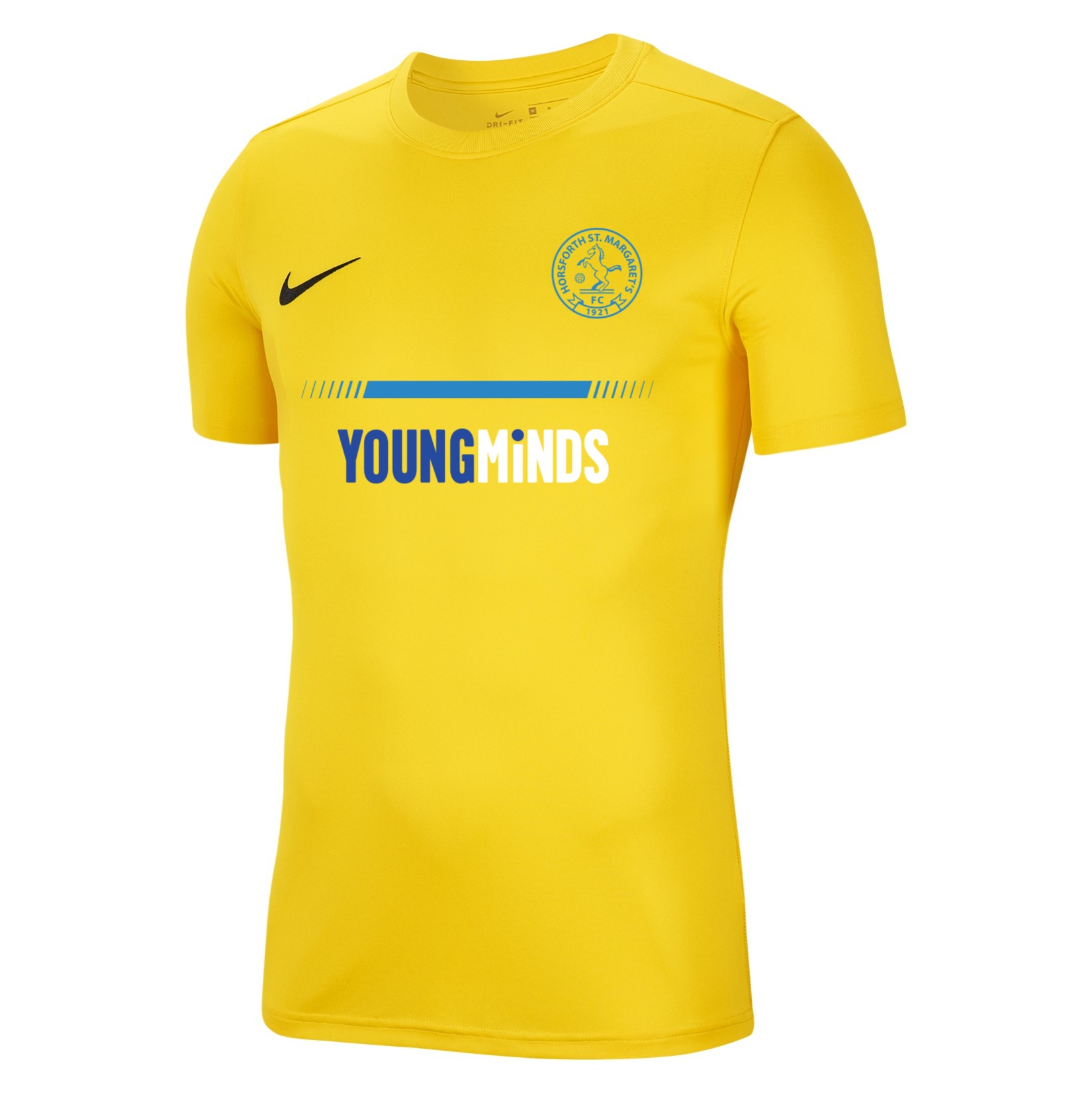 Nike Park VII Dri-FIT Short Sleeve Shirt - Tour Yellow/Black