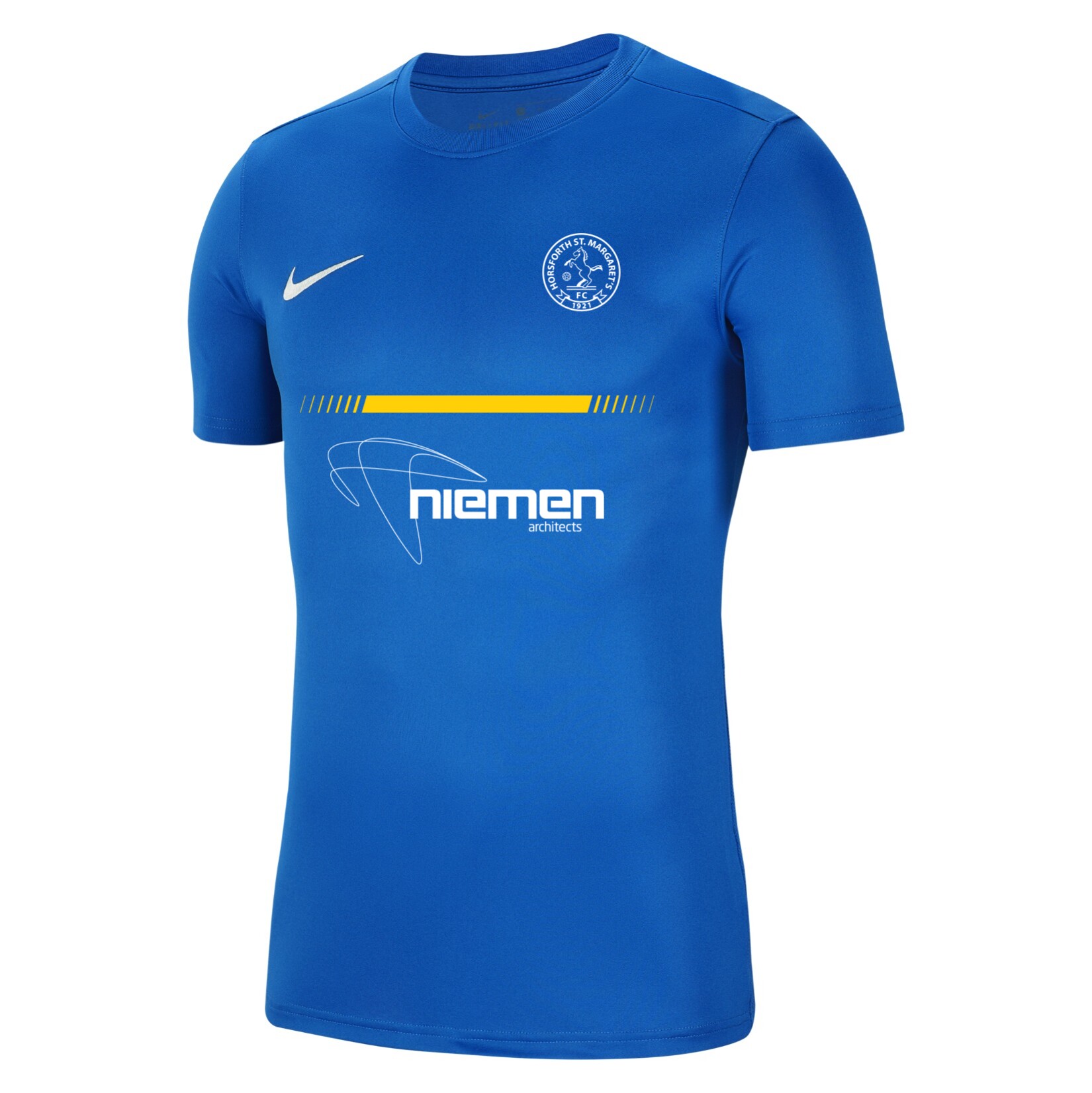 Nike Park VII Dri-FIT Short Sleeve Shirt - Royal Blue/White
