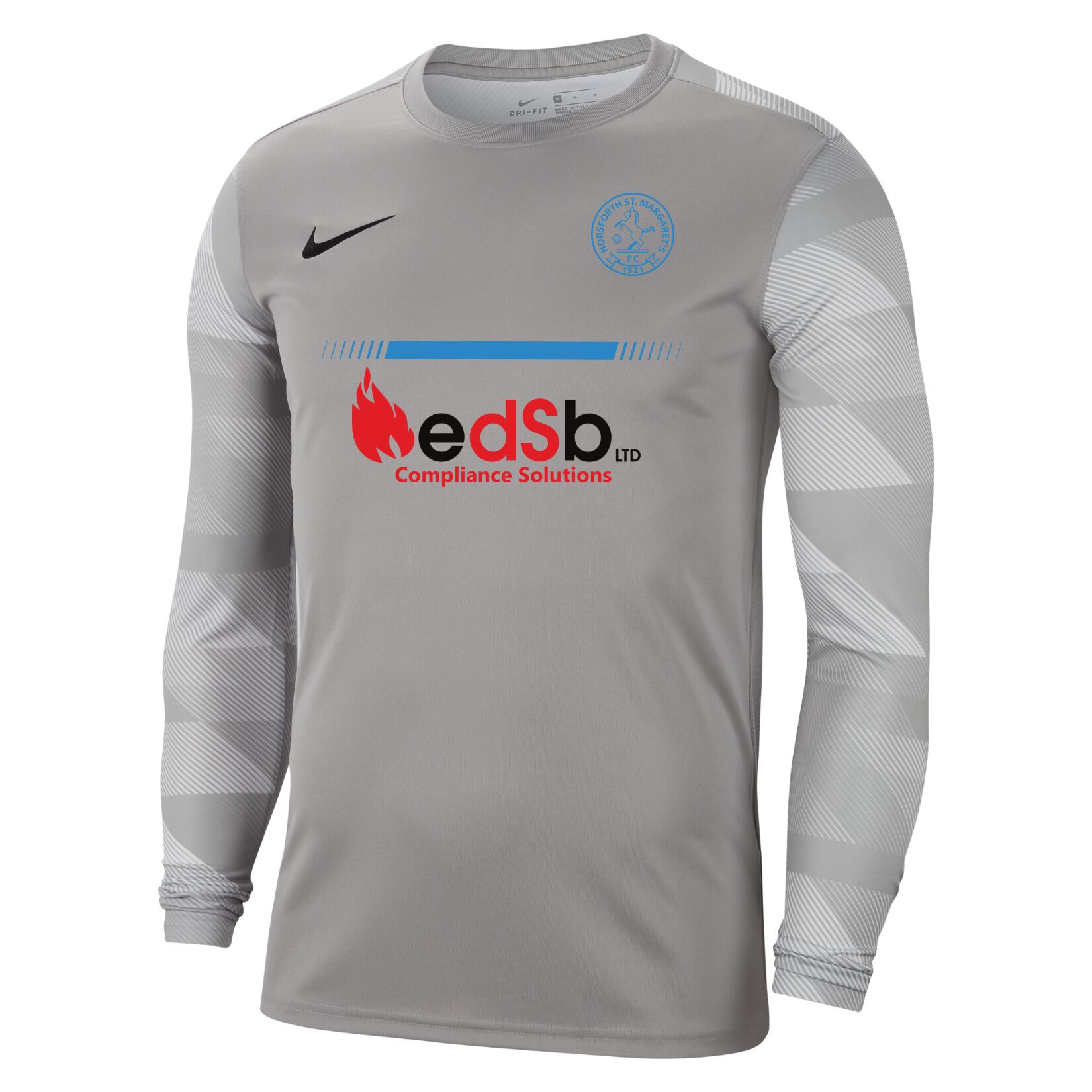 Nike Park IV Goalkeeper Dri-FIT Jersey - Pewter Grey/White/Black