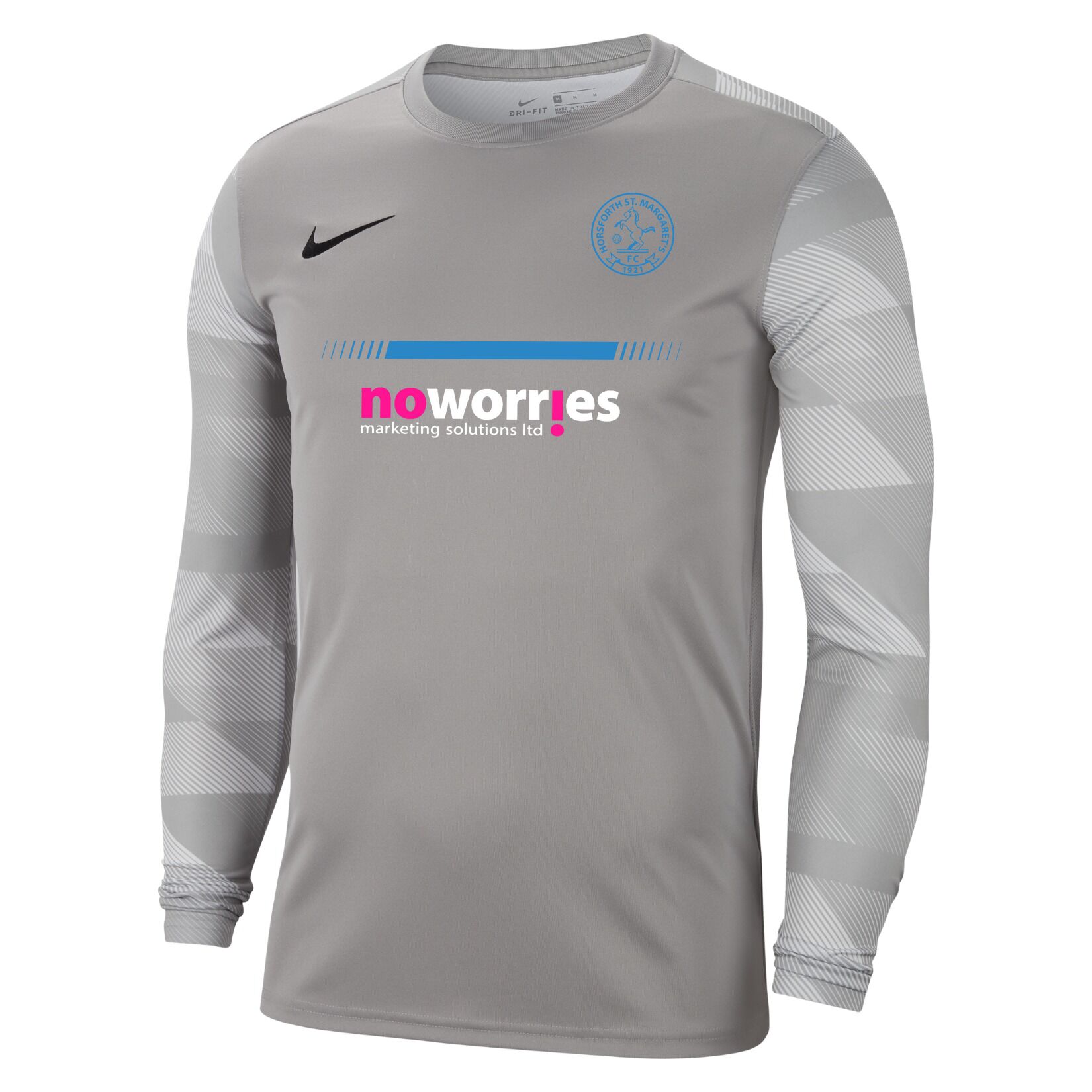 Nike Park IV Goalkeeper Dri-FIT Jersey - Pewter Grey/White/Black