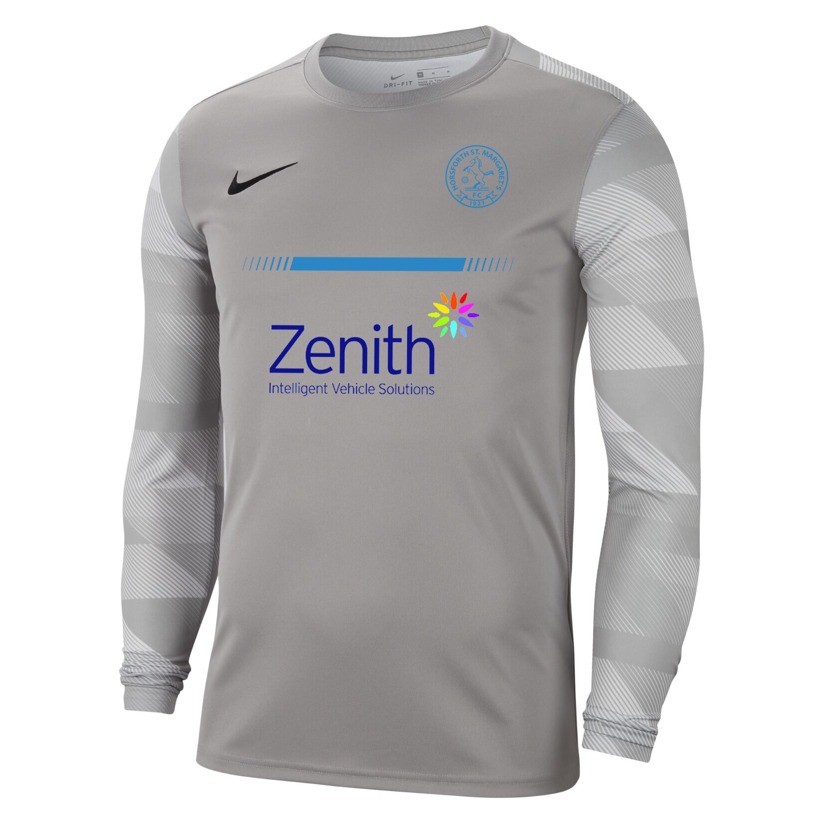 Nike Park IV Goalkeeper Dri-FIT Jersey - Pewter Grey/White/Black