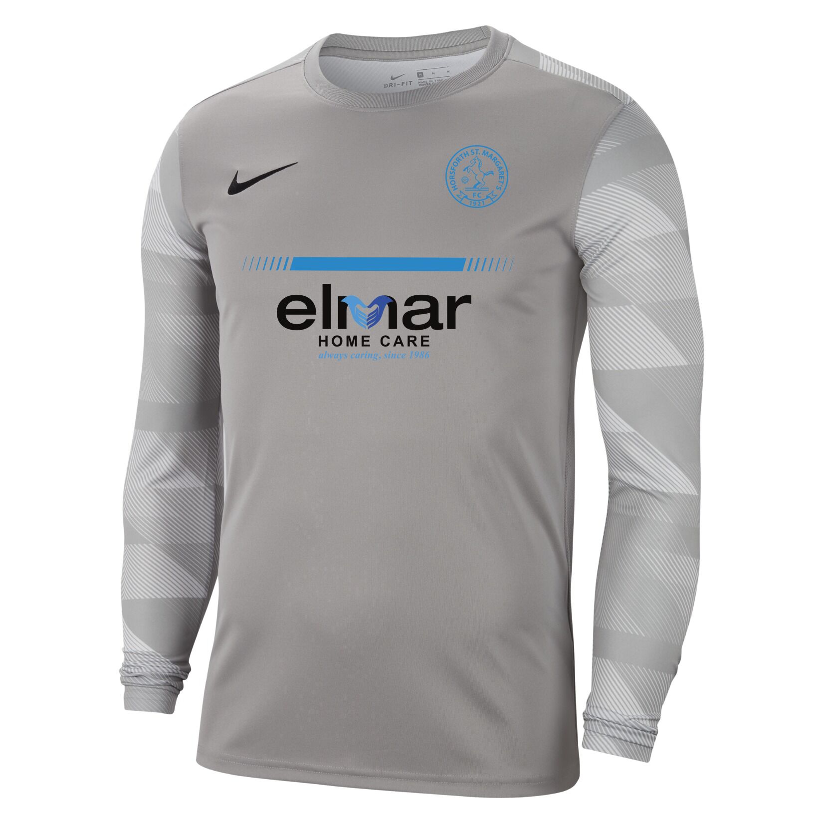 Nike Park IV Goalkeeper Dri-FIT Jersey - Pewter Grey/White/Black