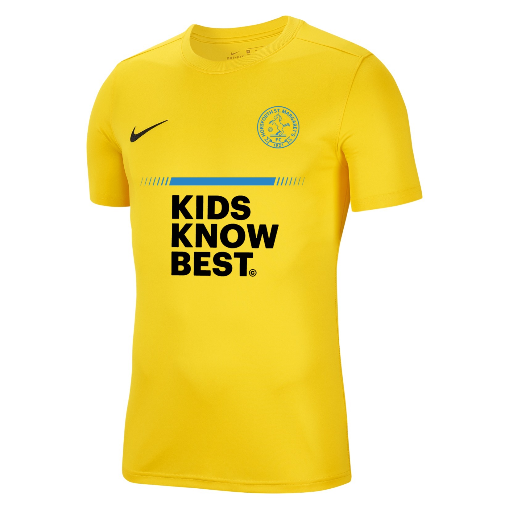 Nike Park VII Dri-FIT Short Sleeve Shirt - Tour Yellow/Black