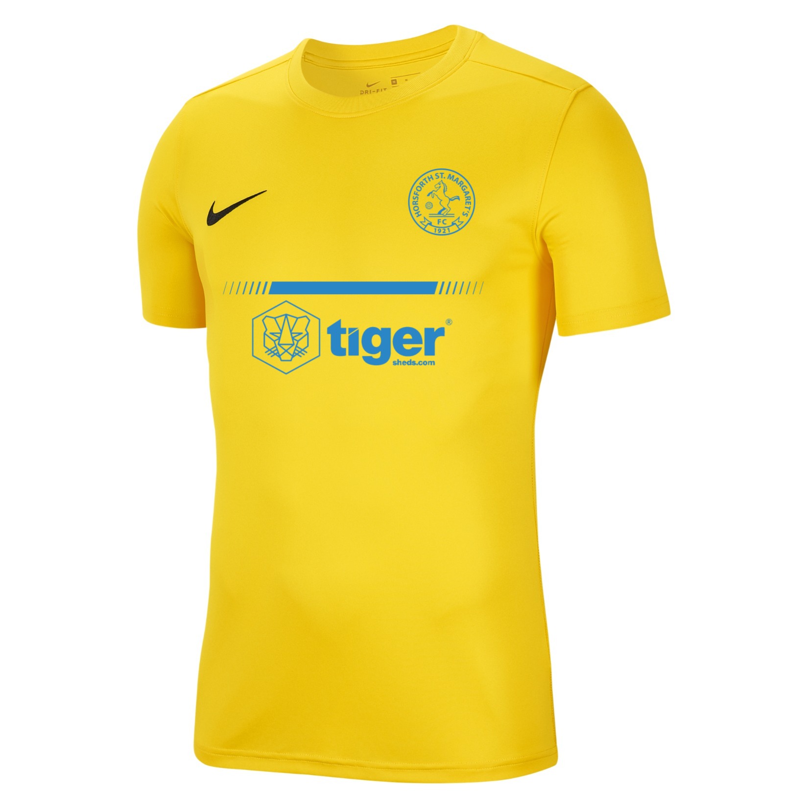 Nike Park VII Dri-FIT Short Sleeve Shirt - Tour Yellow/Black