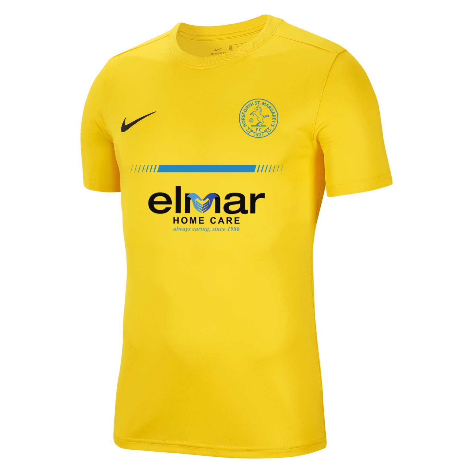 Nike Park VII Dri-FIT Short Sleeve Shirt - Tour Yellow/Black