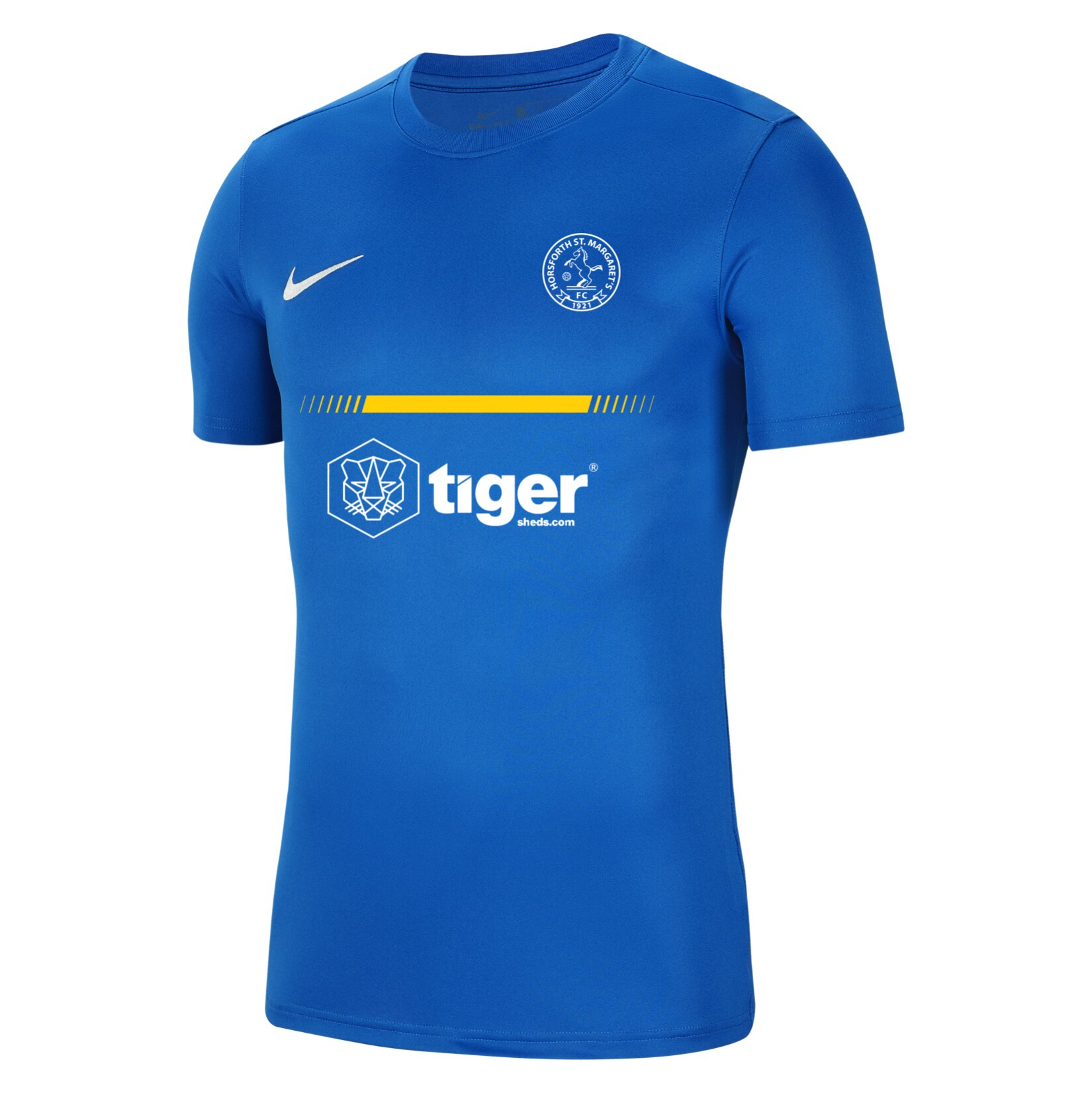 Nike Park VII Dri-FIT Short Sleeve Shirt - Royal Blue/White