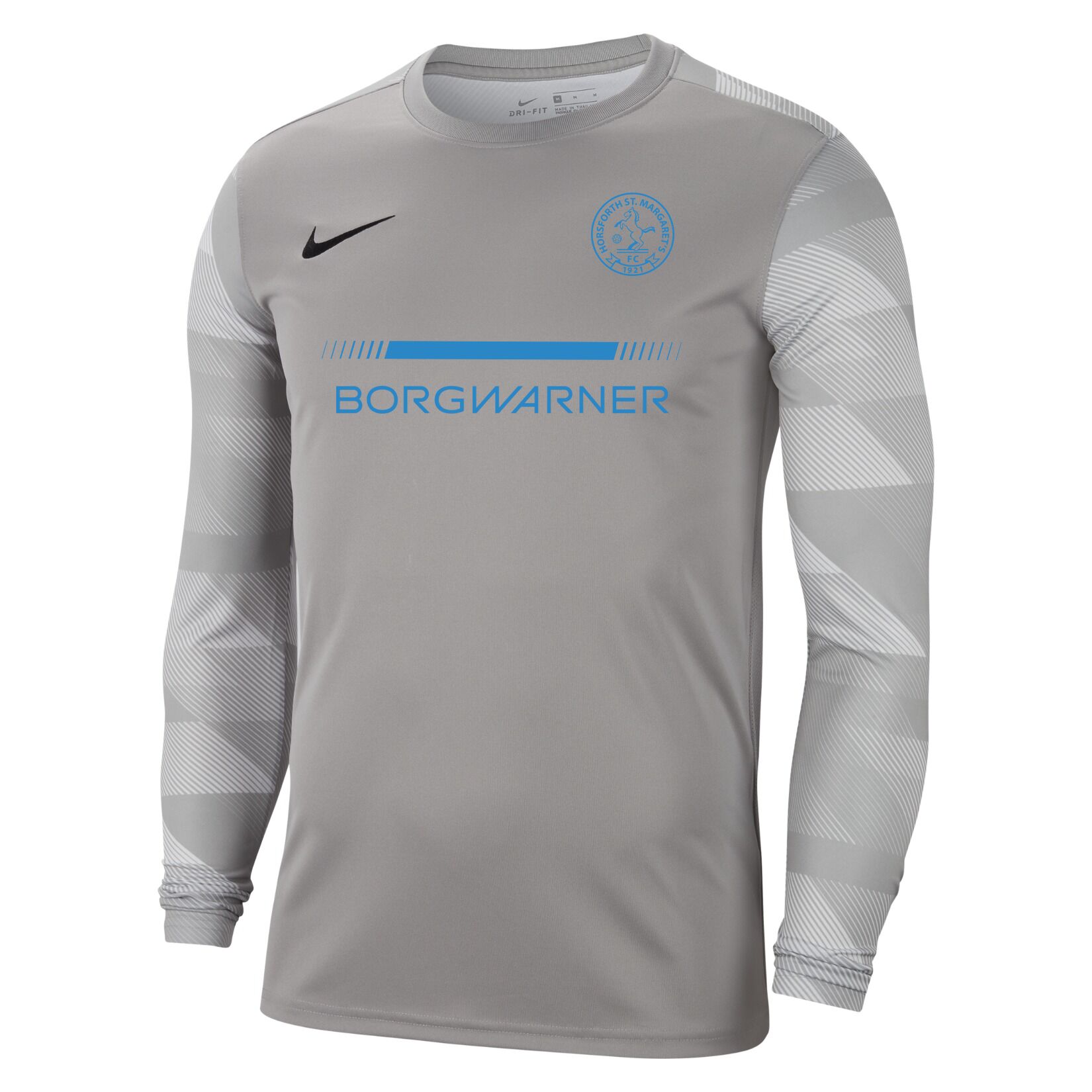Nike Park IV Goalkeeper Dri-FIT Jersey - Pewter Grey/White/Black