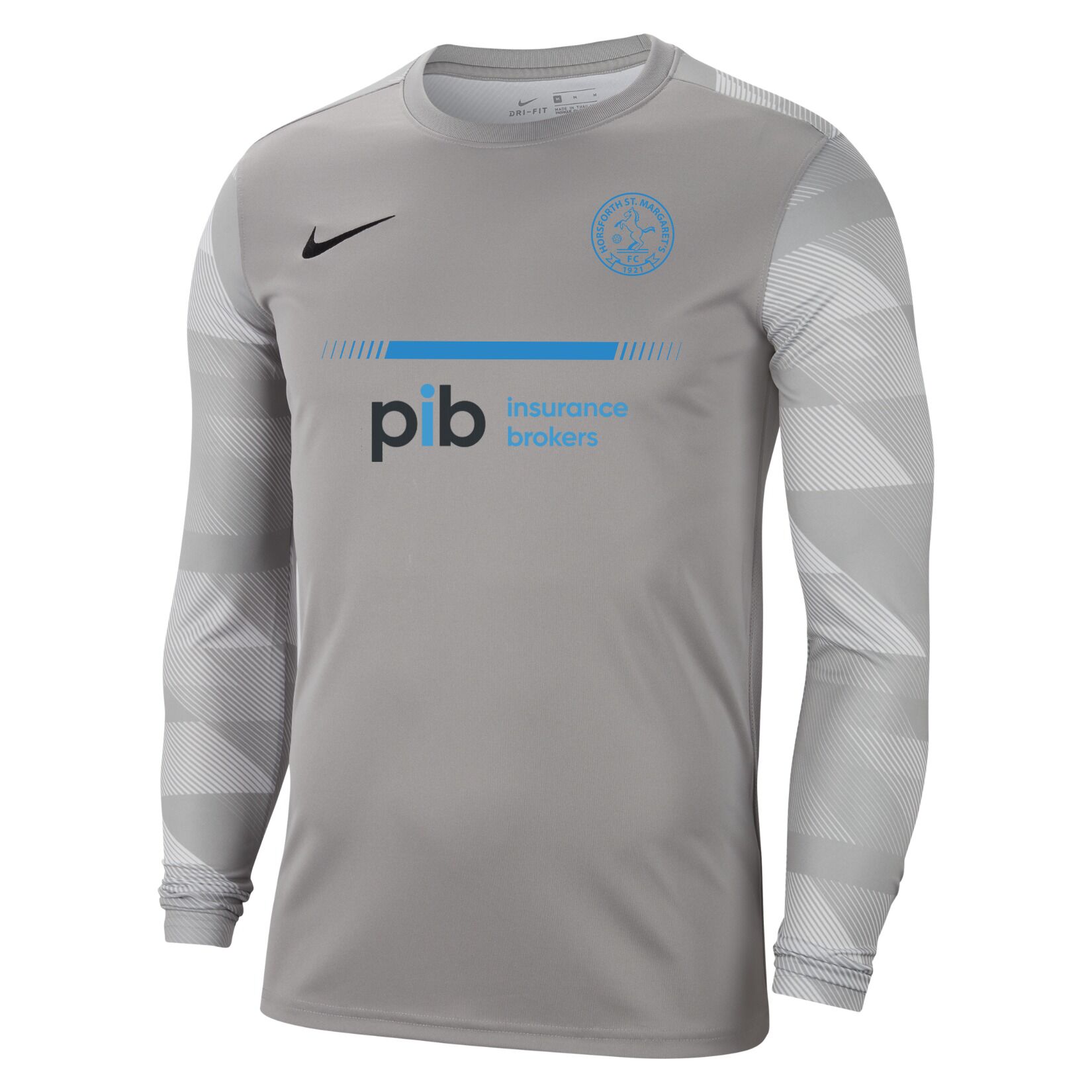 Nike Park IV Goalkeeper Dri-FIT Jersey - Pewter Grey/White/Black