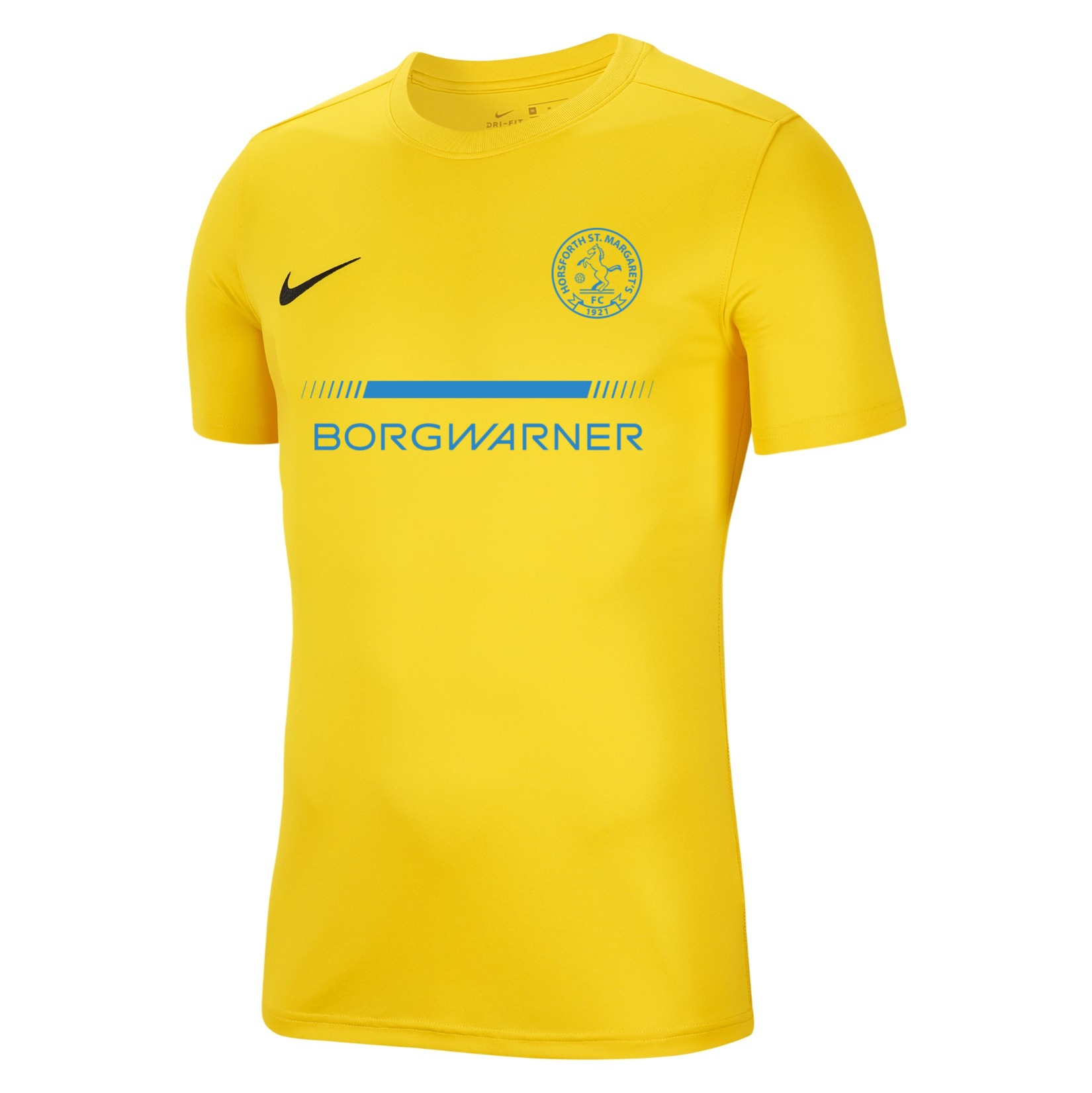 Nike Park VII Dri-FIT Short Sleeve Shirt - Tour Yellow/Black