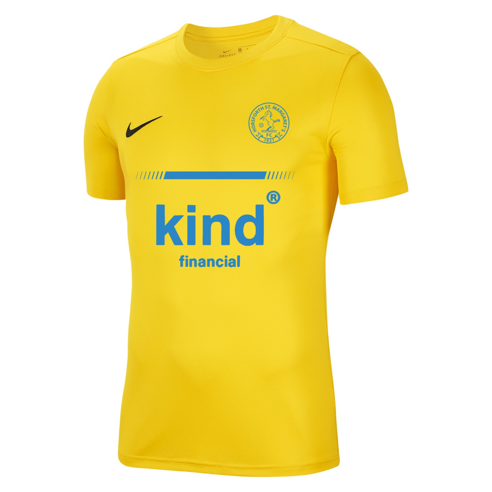 Nike Park VII Dri-FIT Short Sleeve Shirt - Tour Yellow/Black
