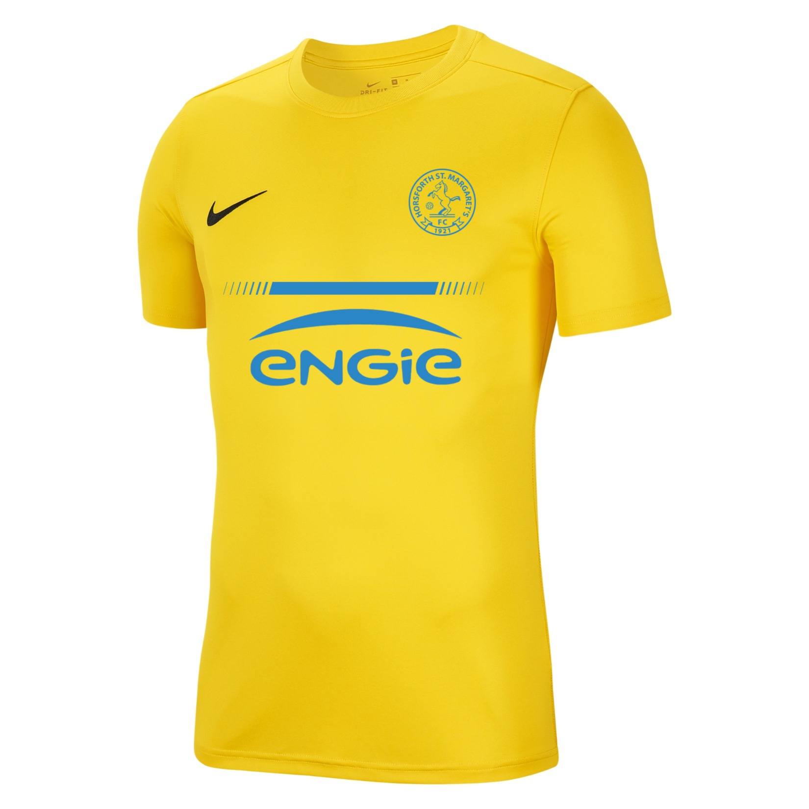 Nike Park VII Dri-FIT Short Sleeve Shirt - Tour Yellow/Black