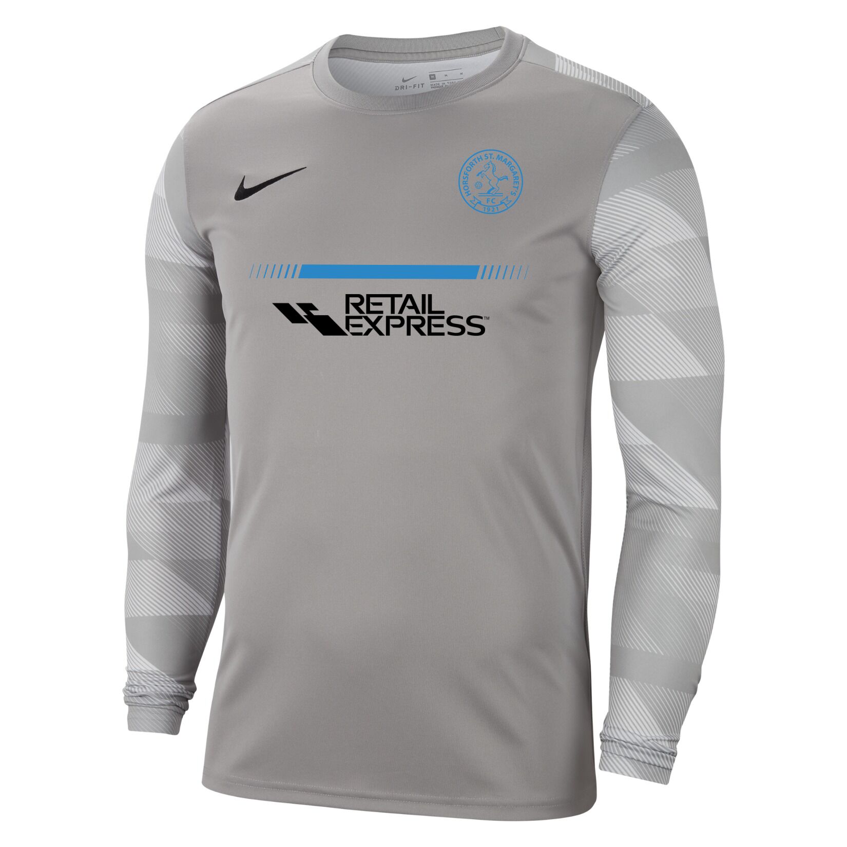 Nike Park IV Goalkeeper Dri-FIT Jersey - Pewter Grey/White/Black
