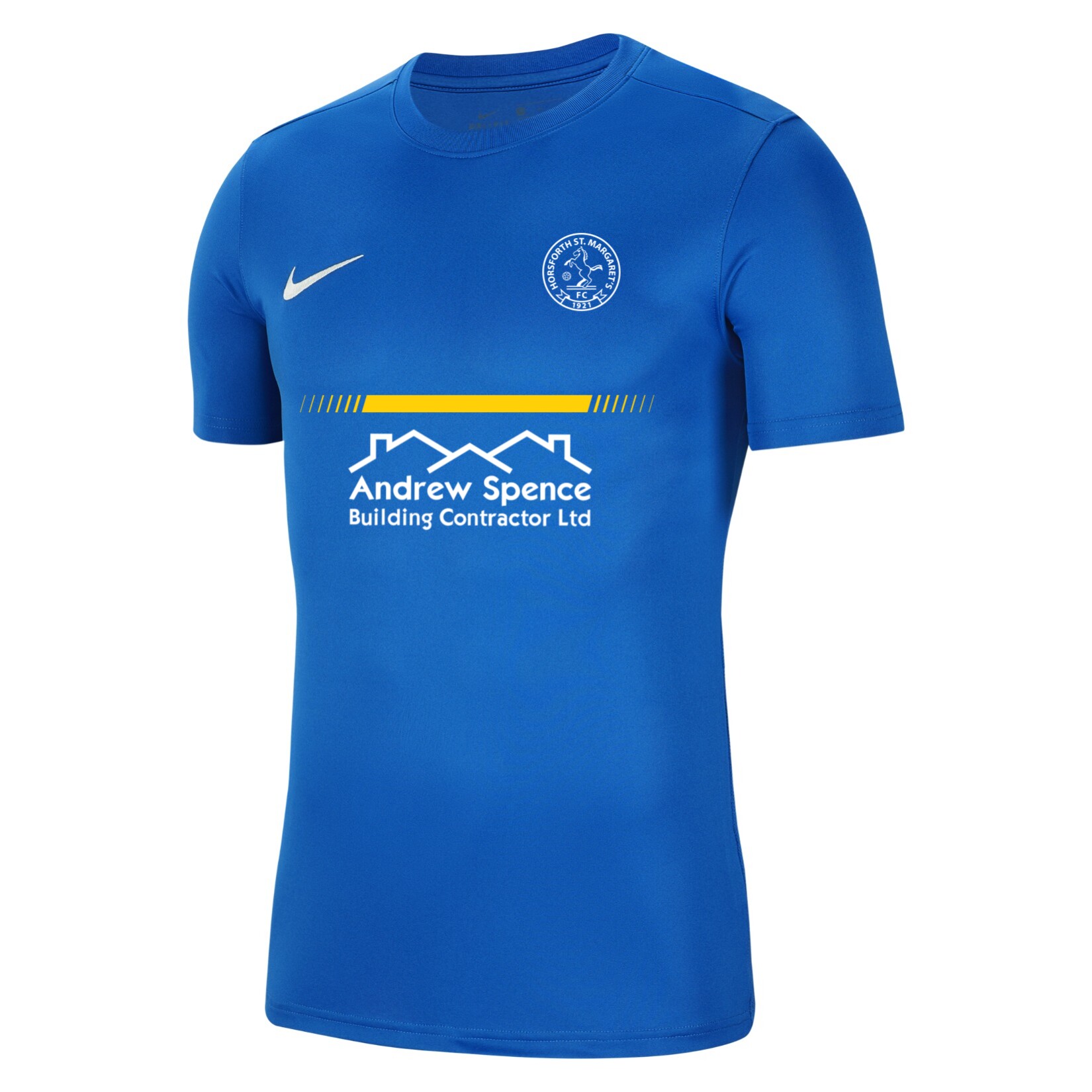 Nike Park VII Dri-FIT Short Sleeve Shirt - Royal Blue/White