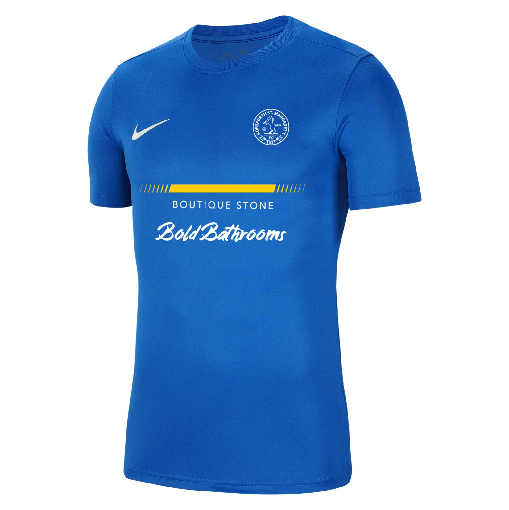 Nike Park VII Dri-FIT Short Sleeve Shirt - Royal Blue/White