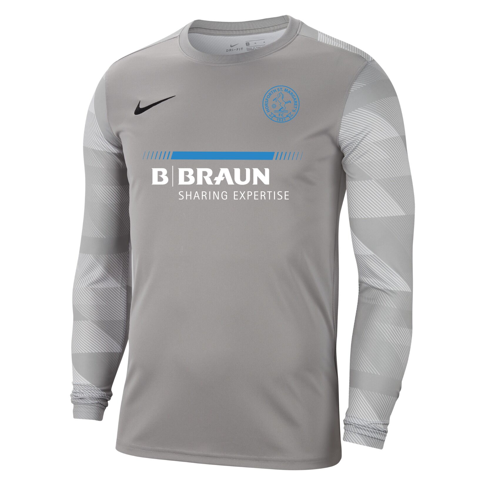 Nike Park IV Goalkeeper Dri-FIT Jersey - Pewter Grey/White/Black