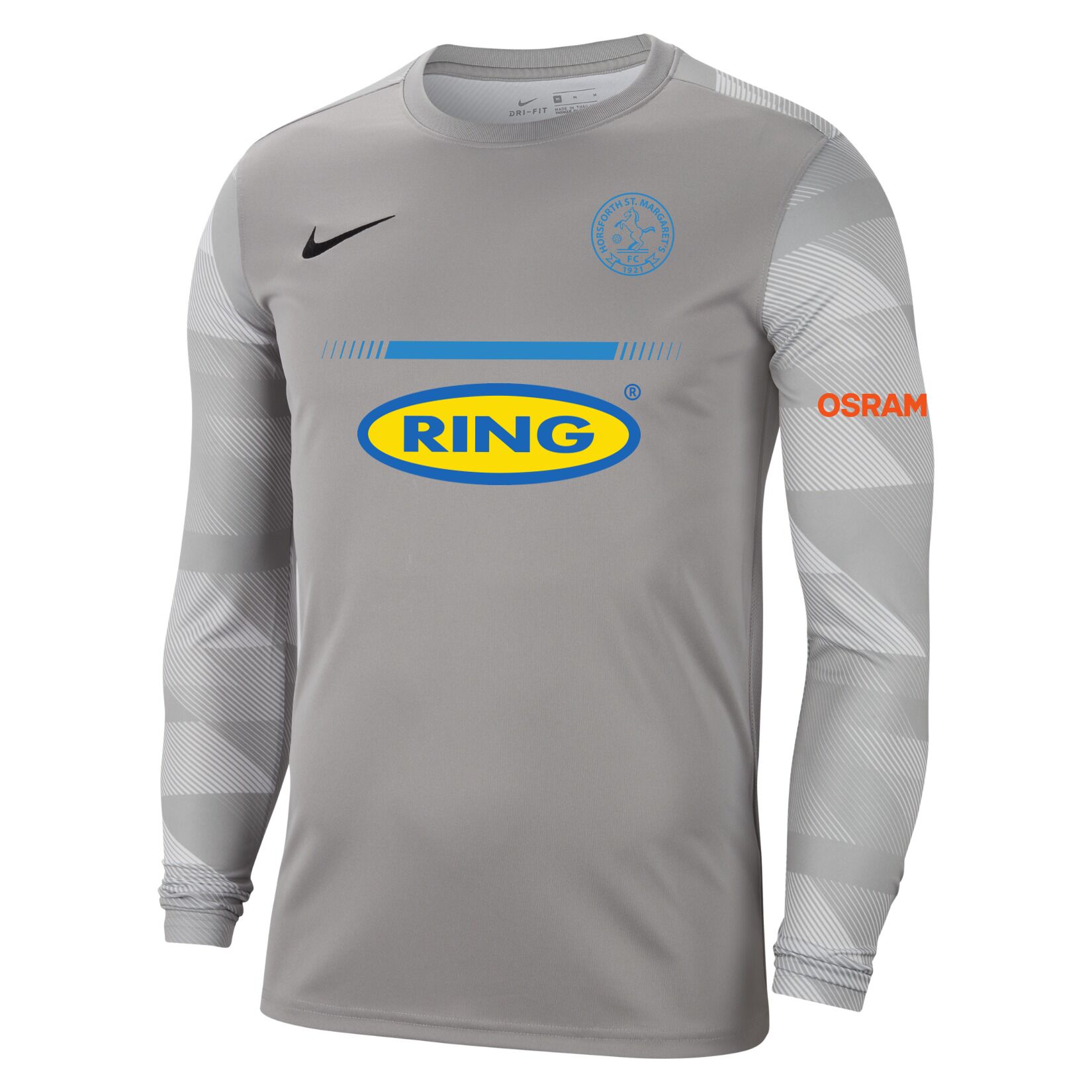 Nike Park IV Goalkeeper Dri-FIT Jersey - Pewter Grey/White/Black