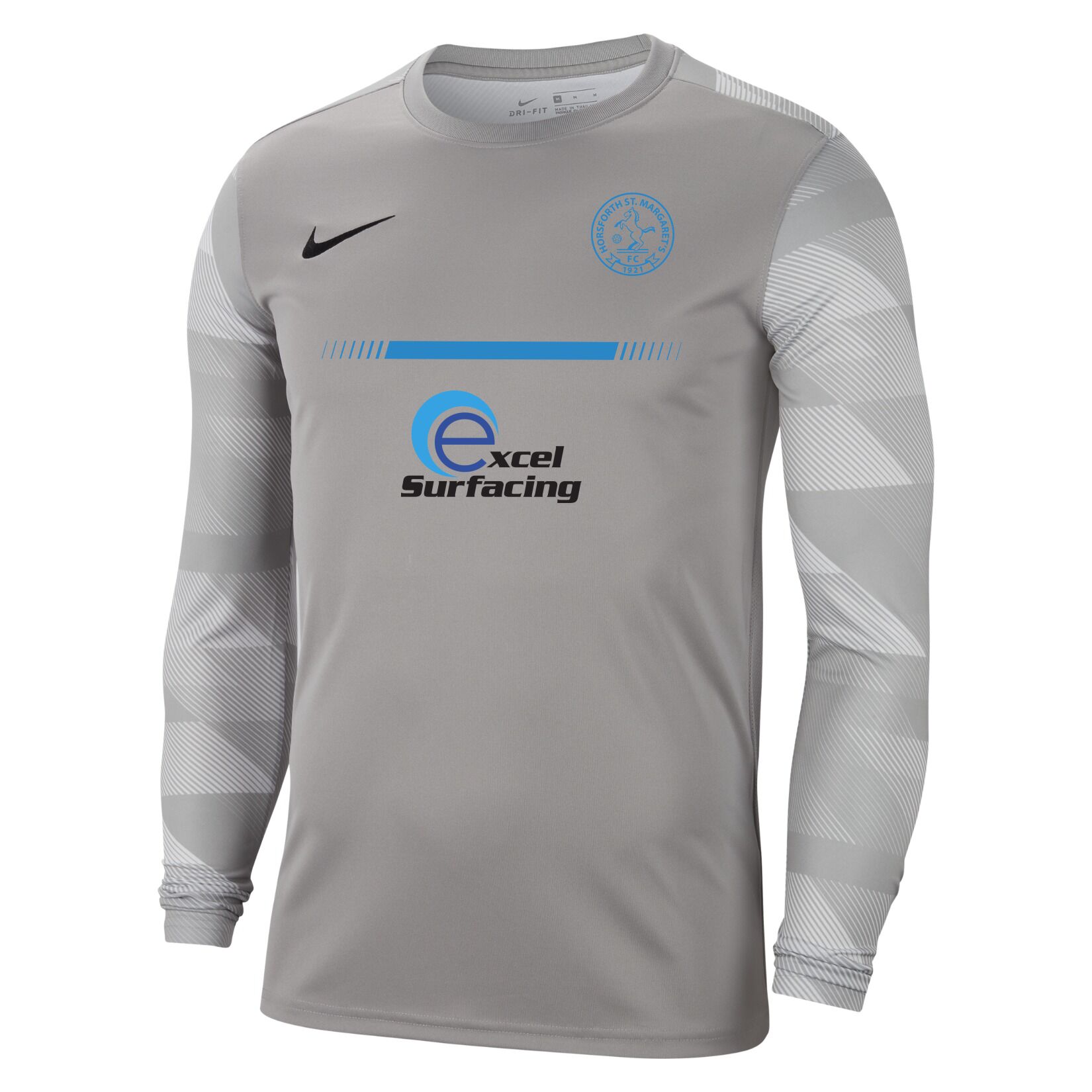 Nike Park IV Goalkeeper Dri-FIT Jersey - Pewter Grey/White/Black