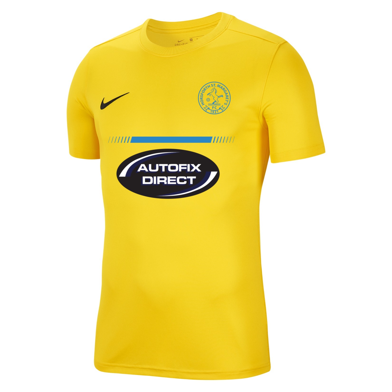 Nike Park VII Dri-FIT Short Sleeve Shirt - Tour Yellow/Black