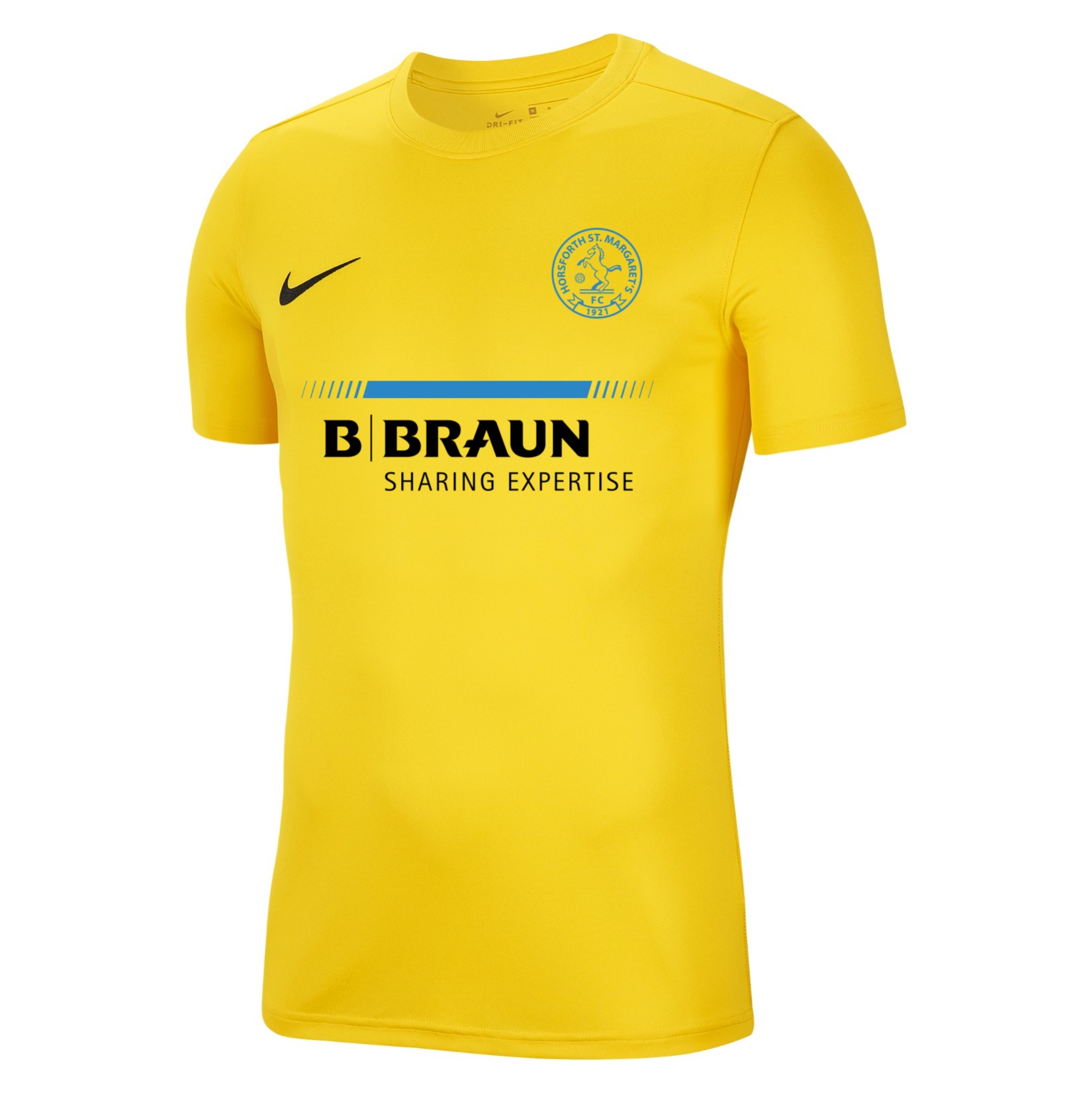 Nike Park VII Dri-FIT Short Sleeve Shirt - Tour Yellow/Black