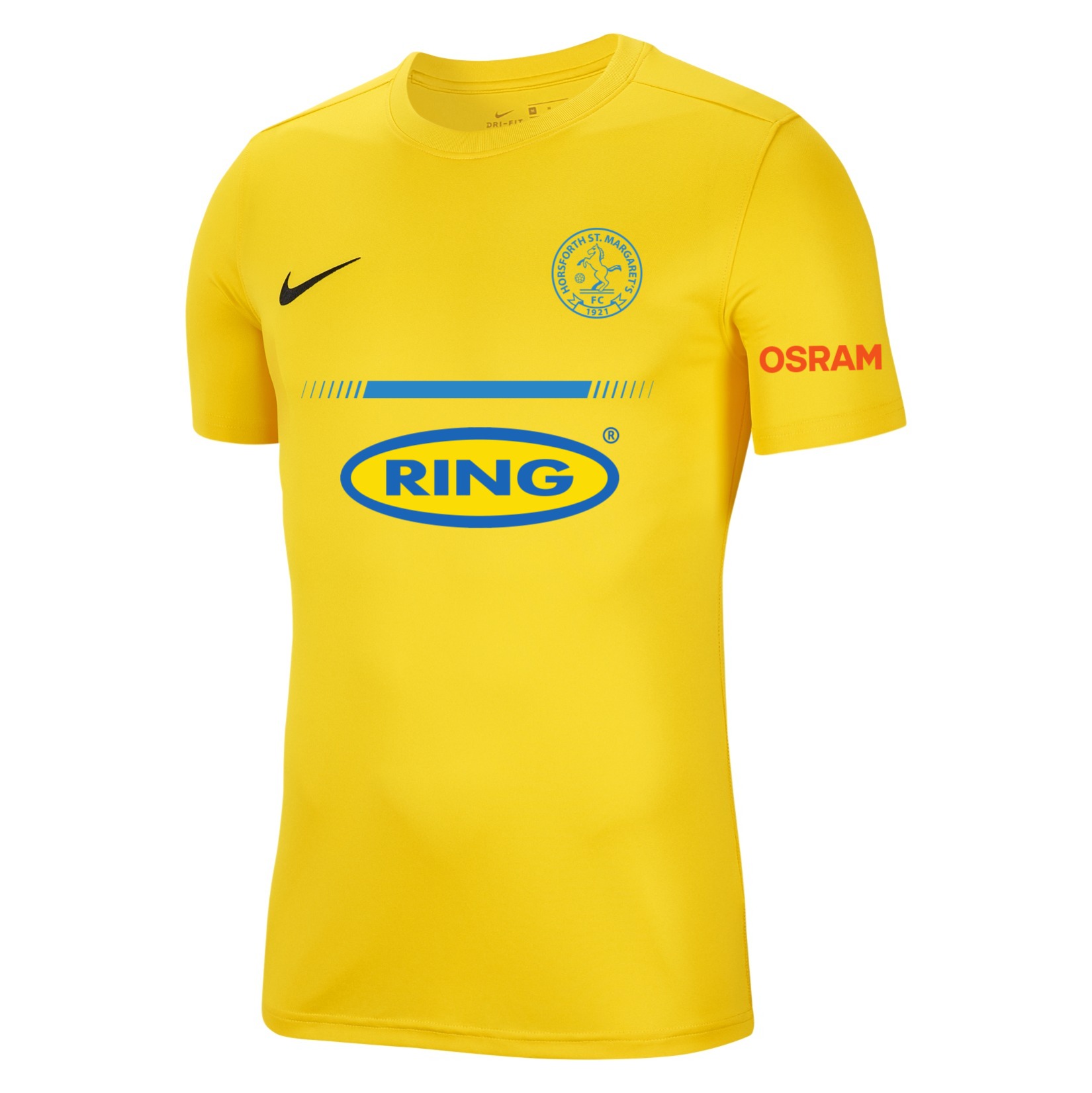 Nike Park VII Dri-FIT Short Sleeve Shirt - Tour Yellow/Black