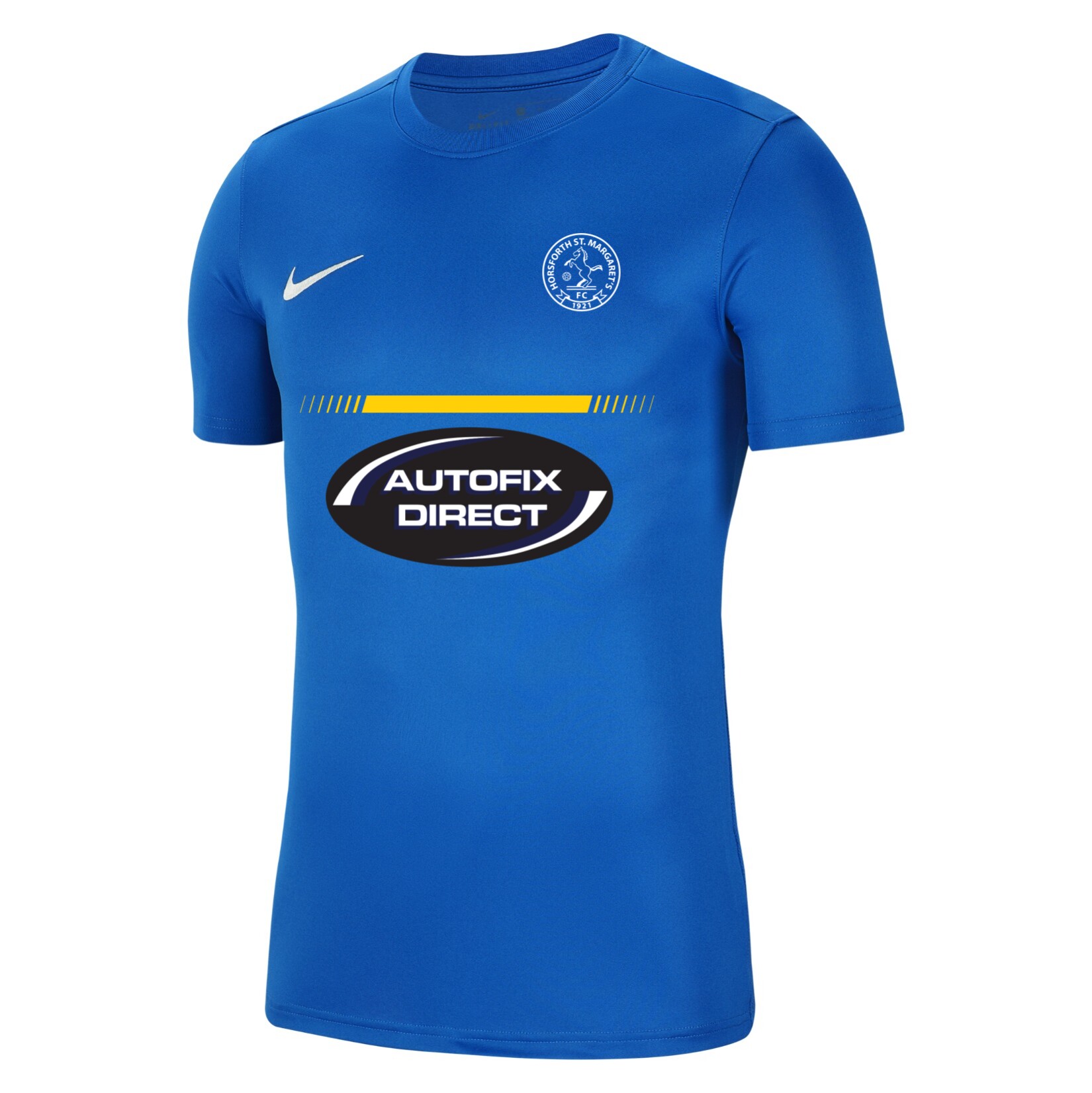 Nike Park VII Dri-FIT Short Sleeve Shirt - Royal Blue/White