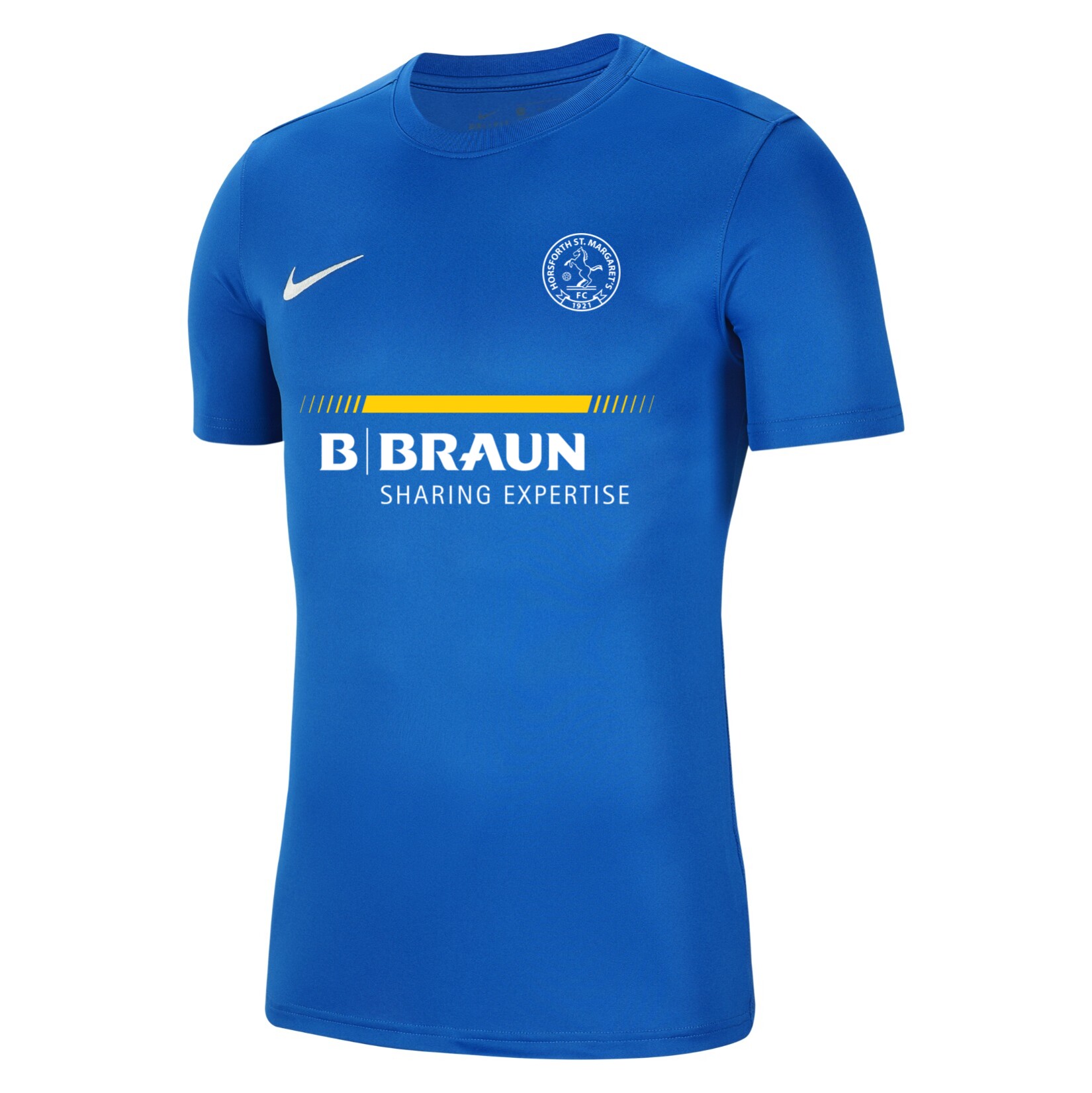 Nike Park VII Dri-FIT Short Sleeve Shirt - Royal Blue/White