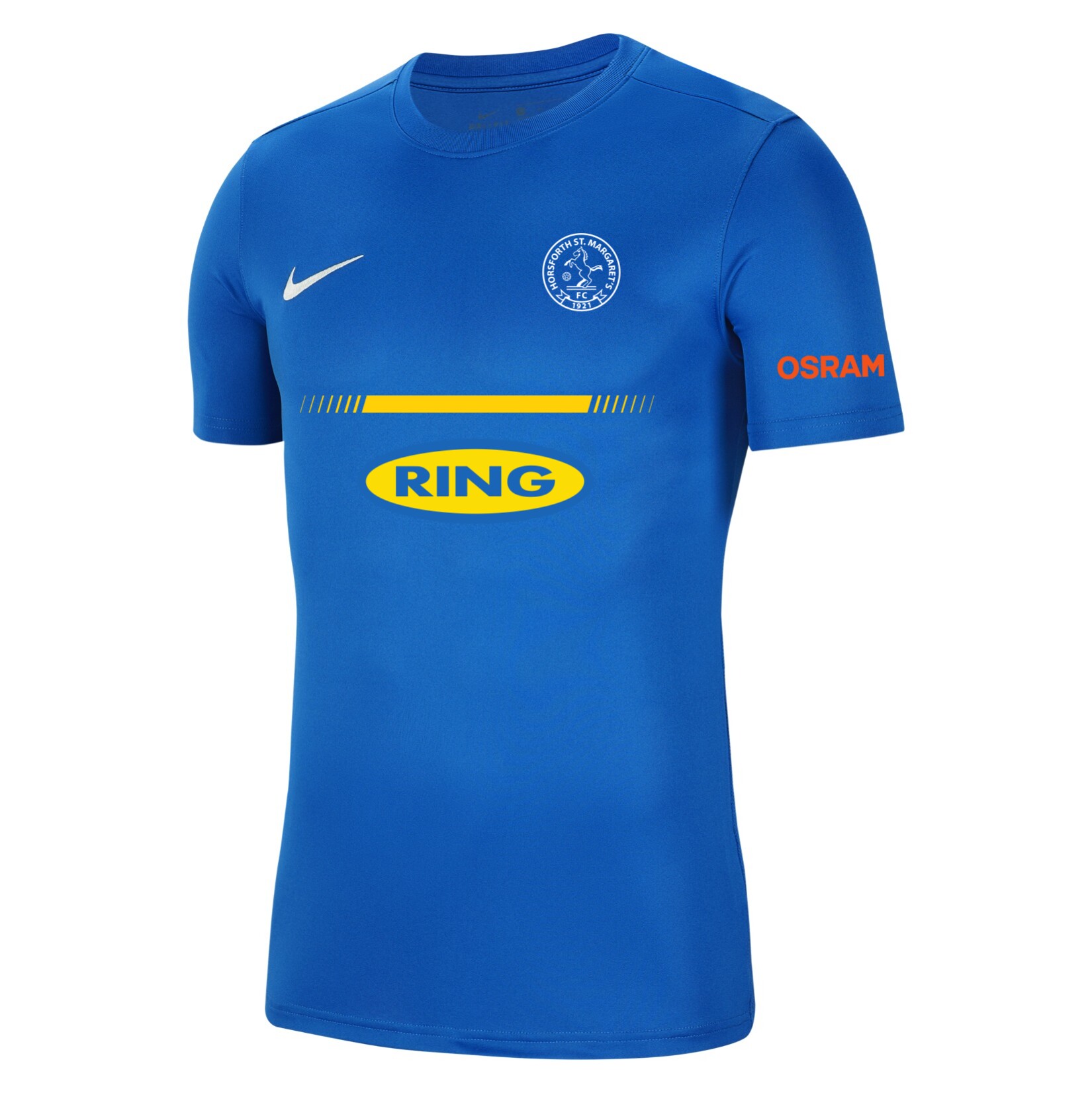 Nike Park VII Dri-FIT Short Sleeve Shirt - Royal Blue/White