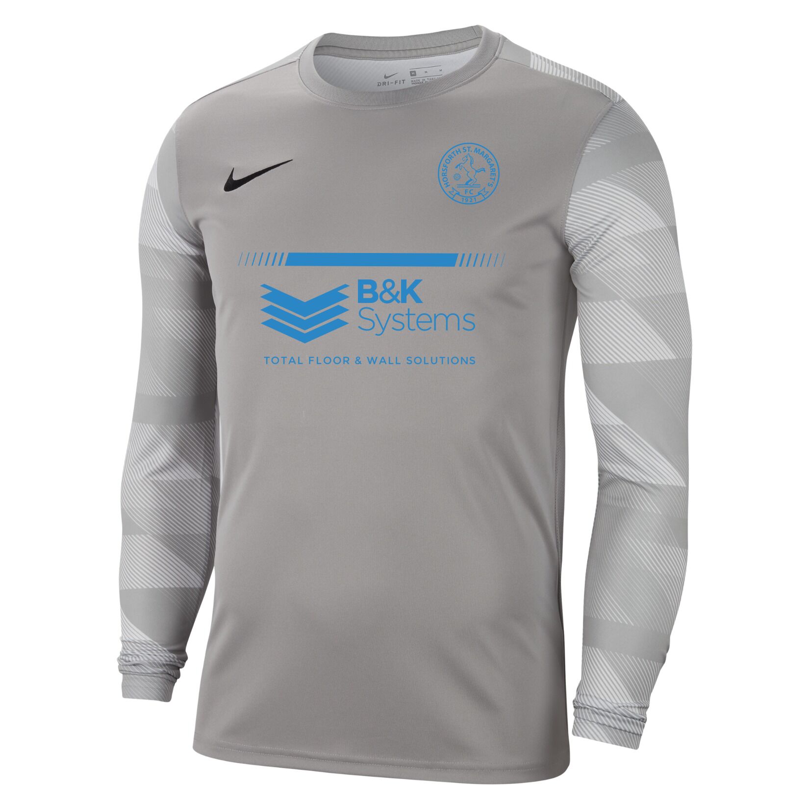 Nike Park IV Goalkeeper Dri-FIT Jersey - Pewter Grey/White/Black