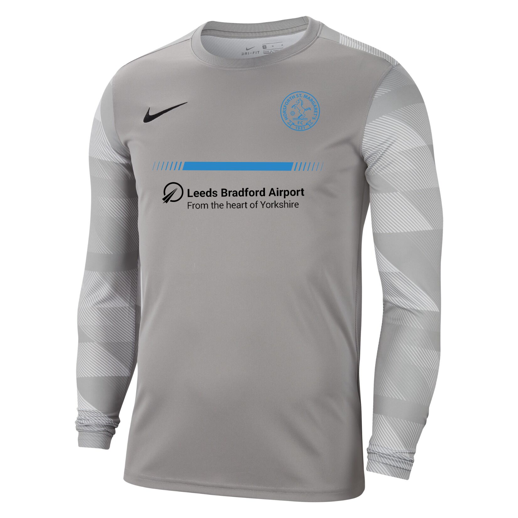 Nike Park IV Goalkeeper Dri-FIT Jersey - Pewter Grey/White/Black