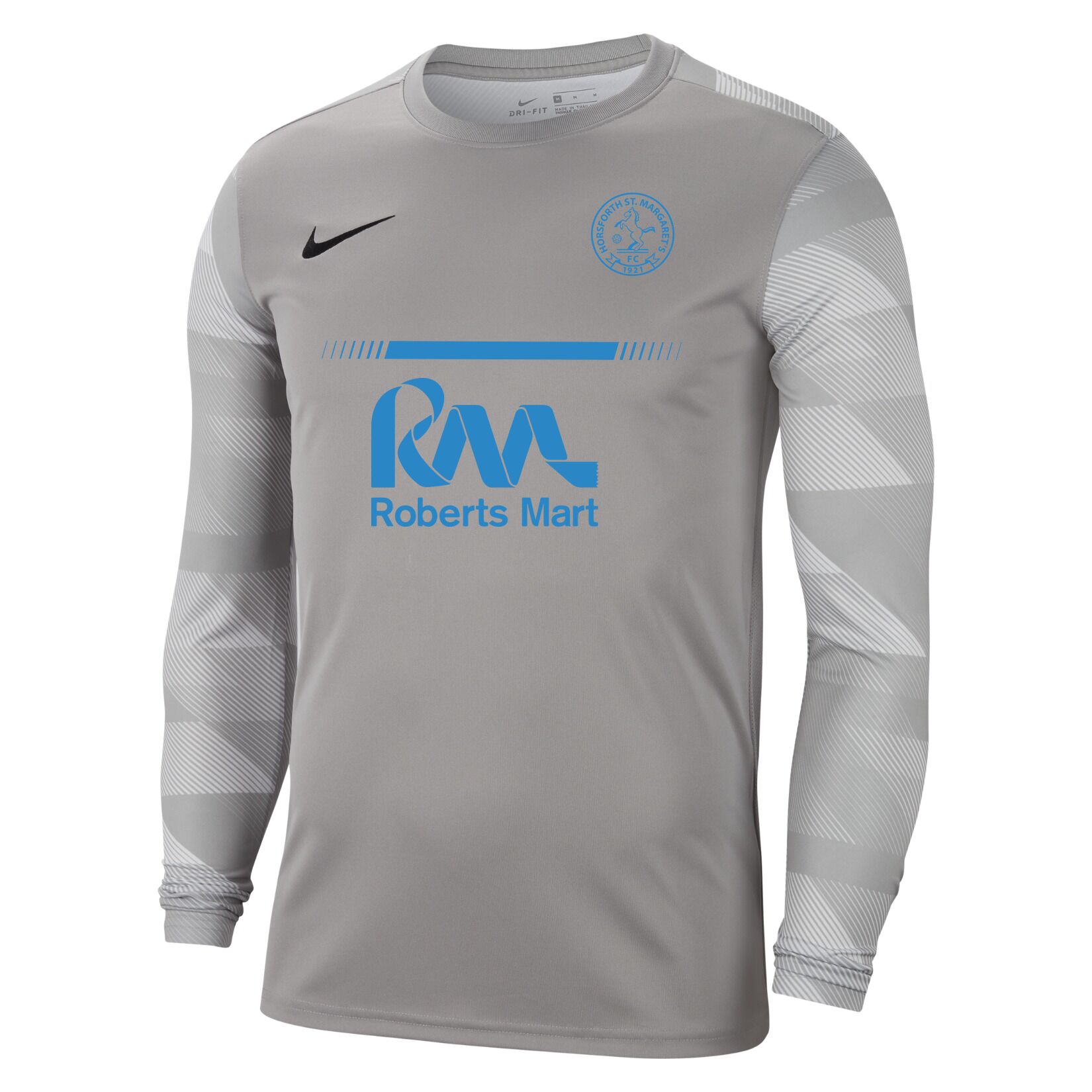 Nike Park IV Goalkeeper Dri-FIT Jersey - Pewter Grey/White/Black
