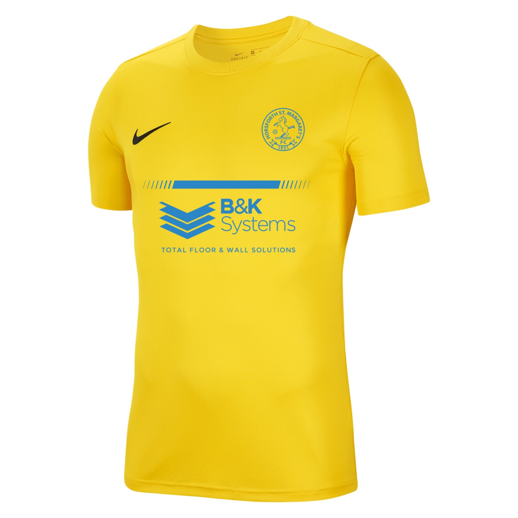 Nike Park VII Dri-FIT Short Sleeve Shirt - Tour Yellow/Black