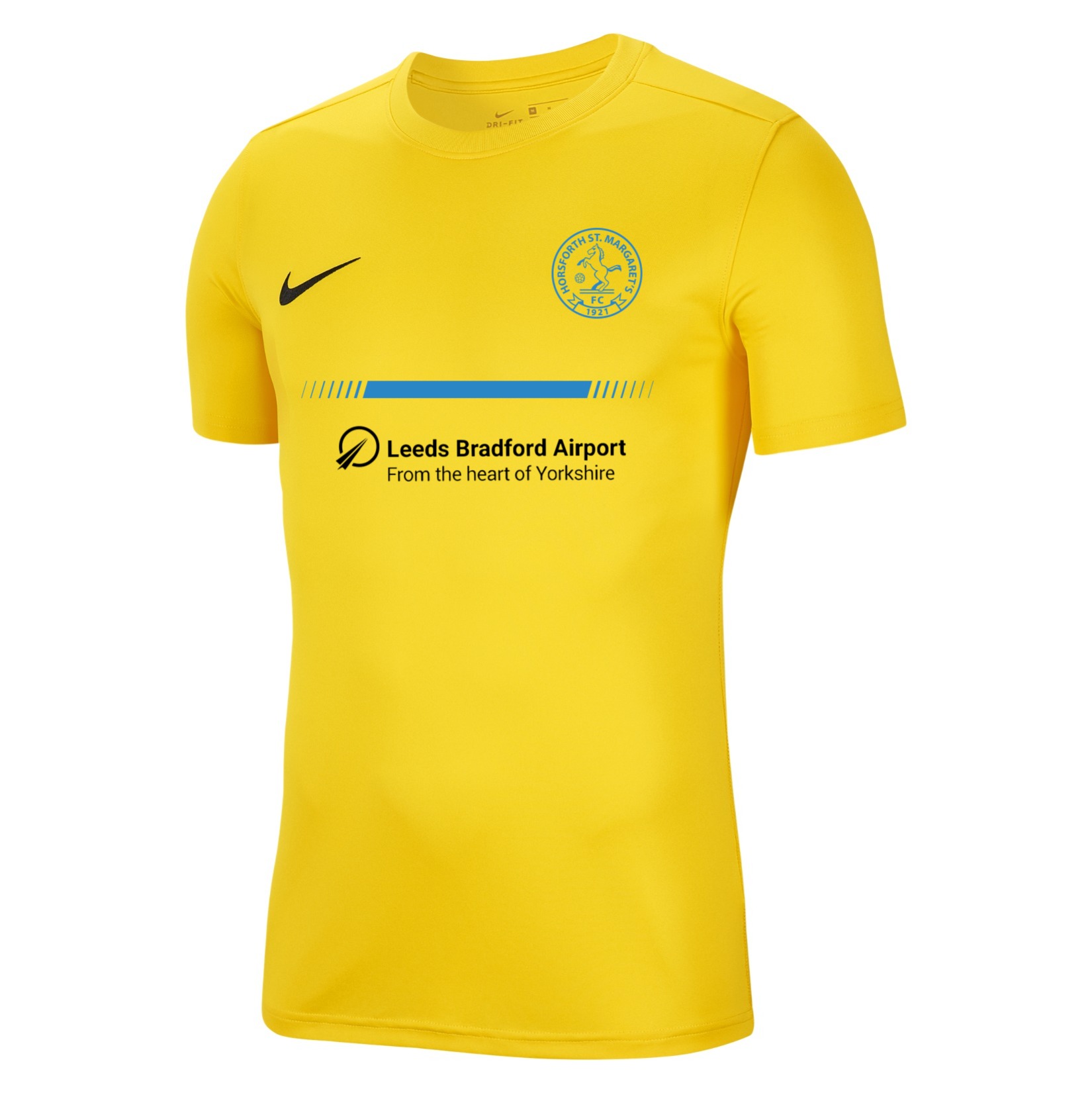 Nike Park VII Dri-FIT Short Sleeve Shirt - Tour Yellow/Black
