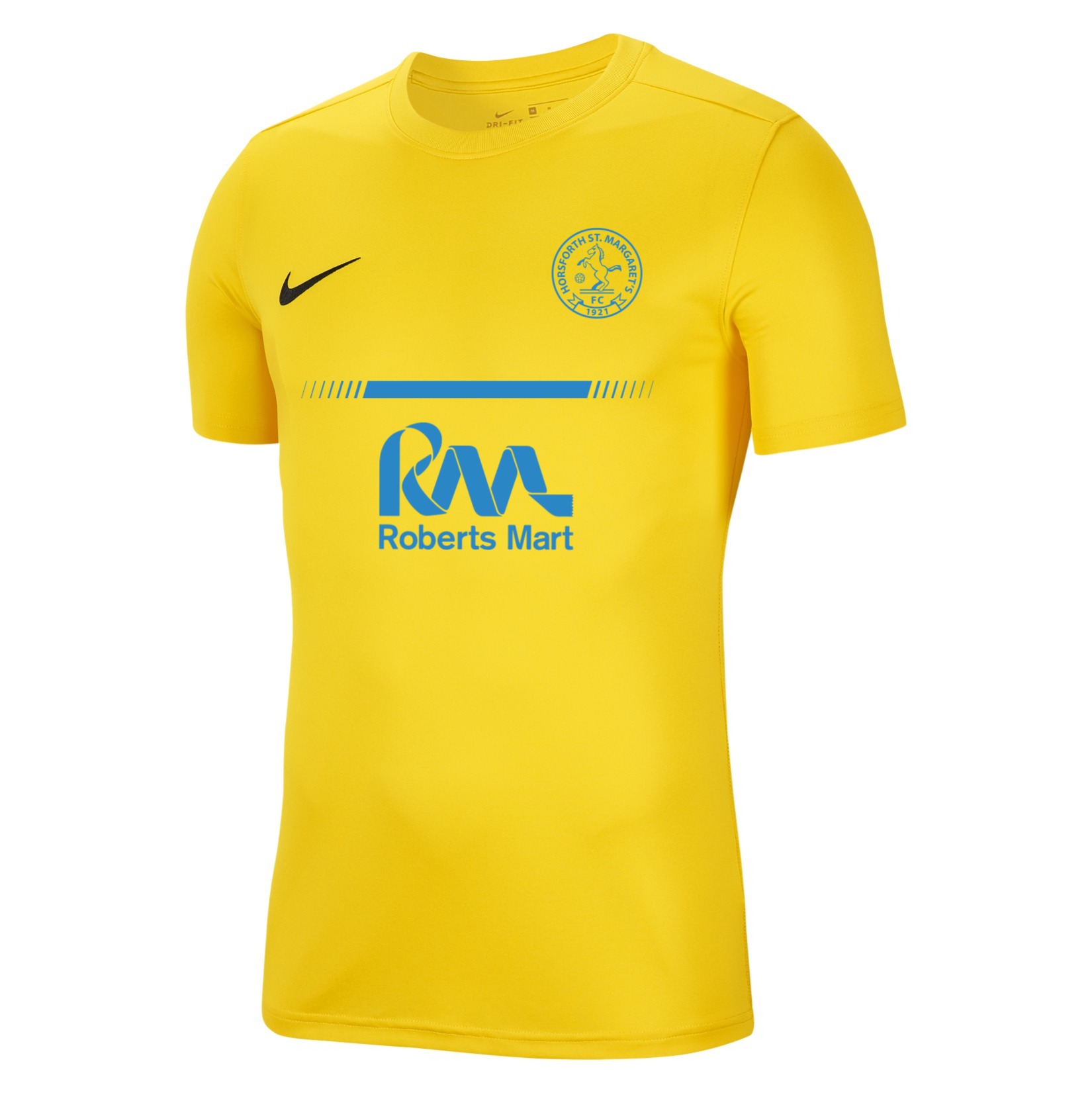 Nike Park VII Dri-FIT Short Sleeve Shirt - Tour Yellow/Black