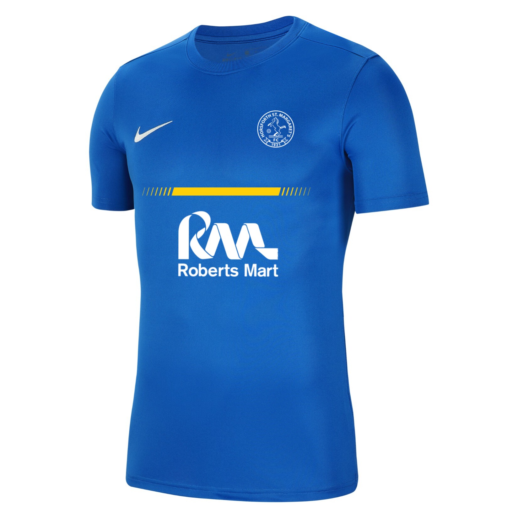 Nike Park VII Dri-FIT Short Sleeve Shirt - Royal Blue/White