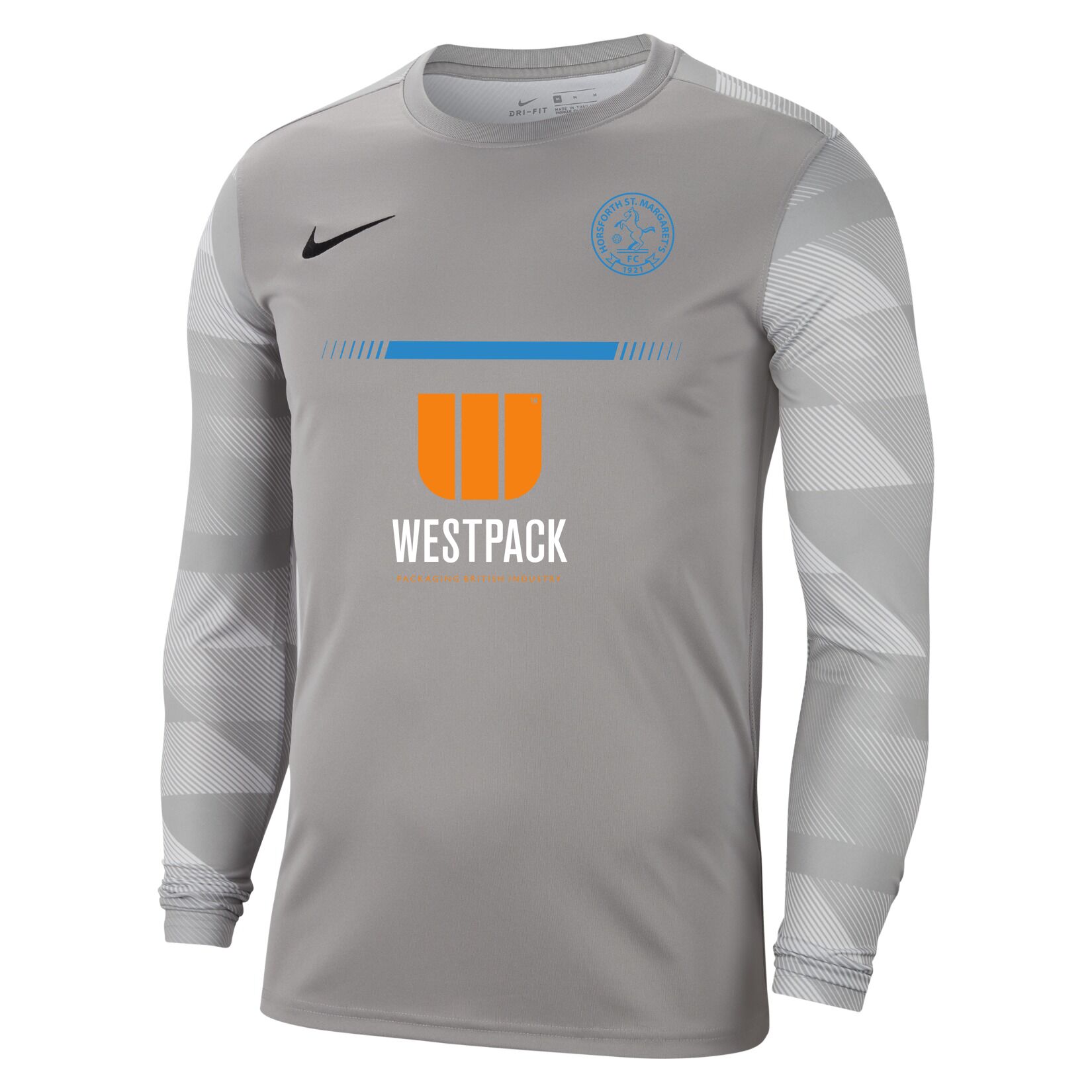 Nike Park IV Goalkeeper Dri-FIT Jersey - Pewter Grey/White/Black
