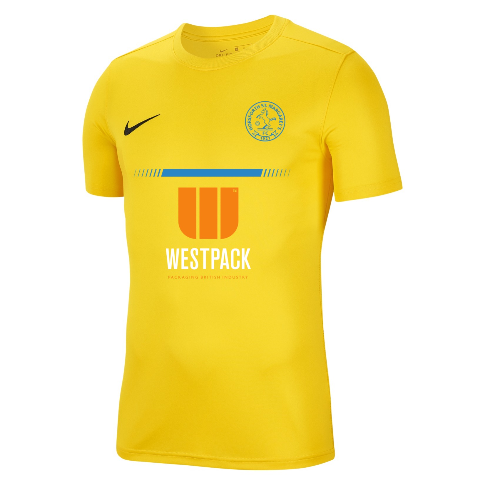 Nike Park VII Dri-FIT Short Sleeve Shirt - Tour Yellow/Black