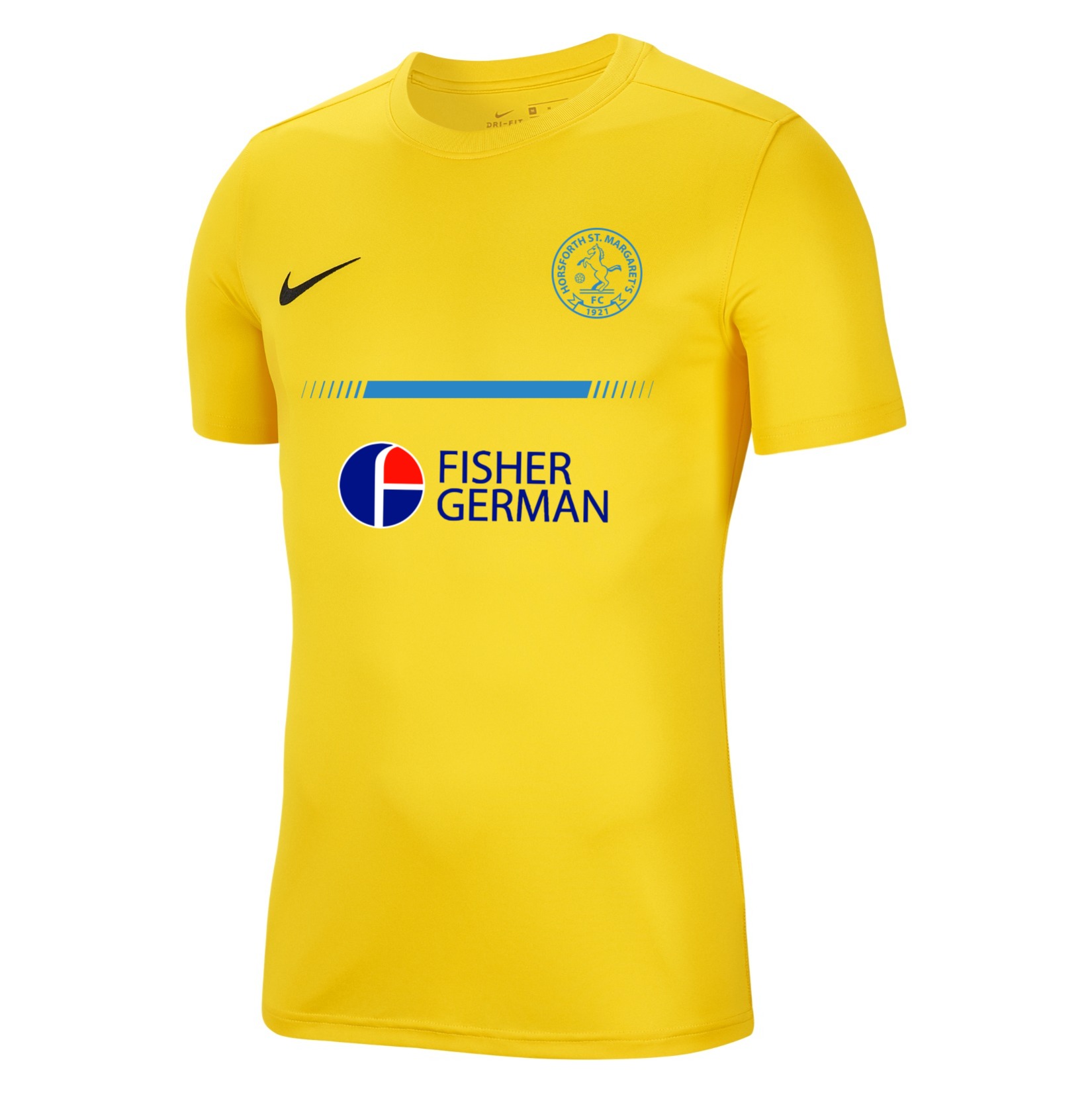 Nike Park VII Dri-FIT Short Sleeve Shirt - Tour Yellow/Black