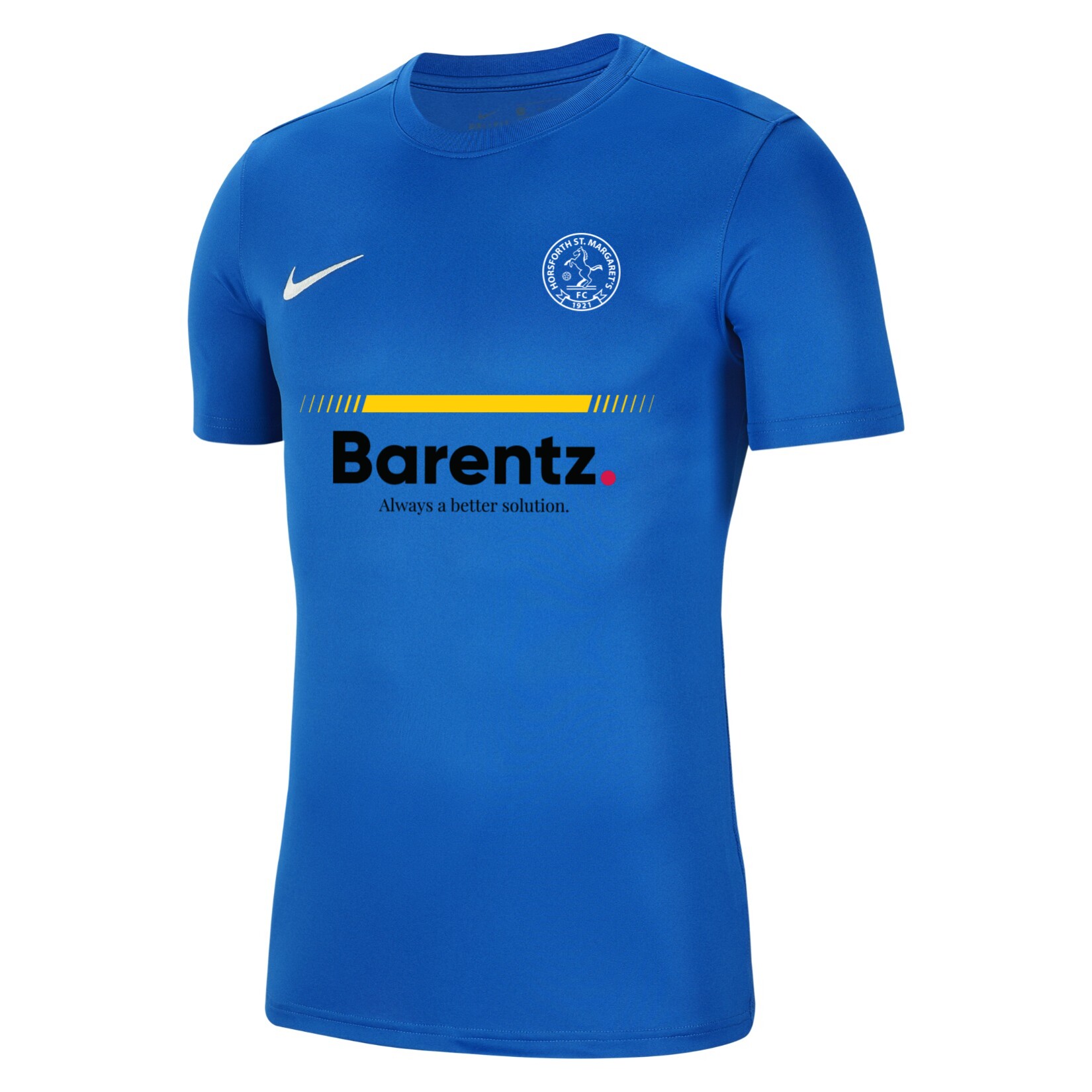 Nike Park VII Dri-FIT Short Sleeve Shirt - Royal Blue/White