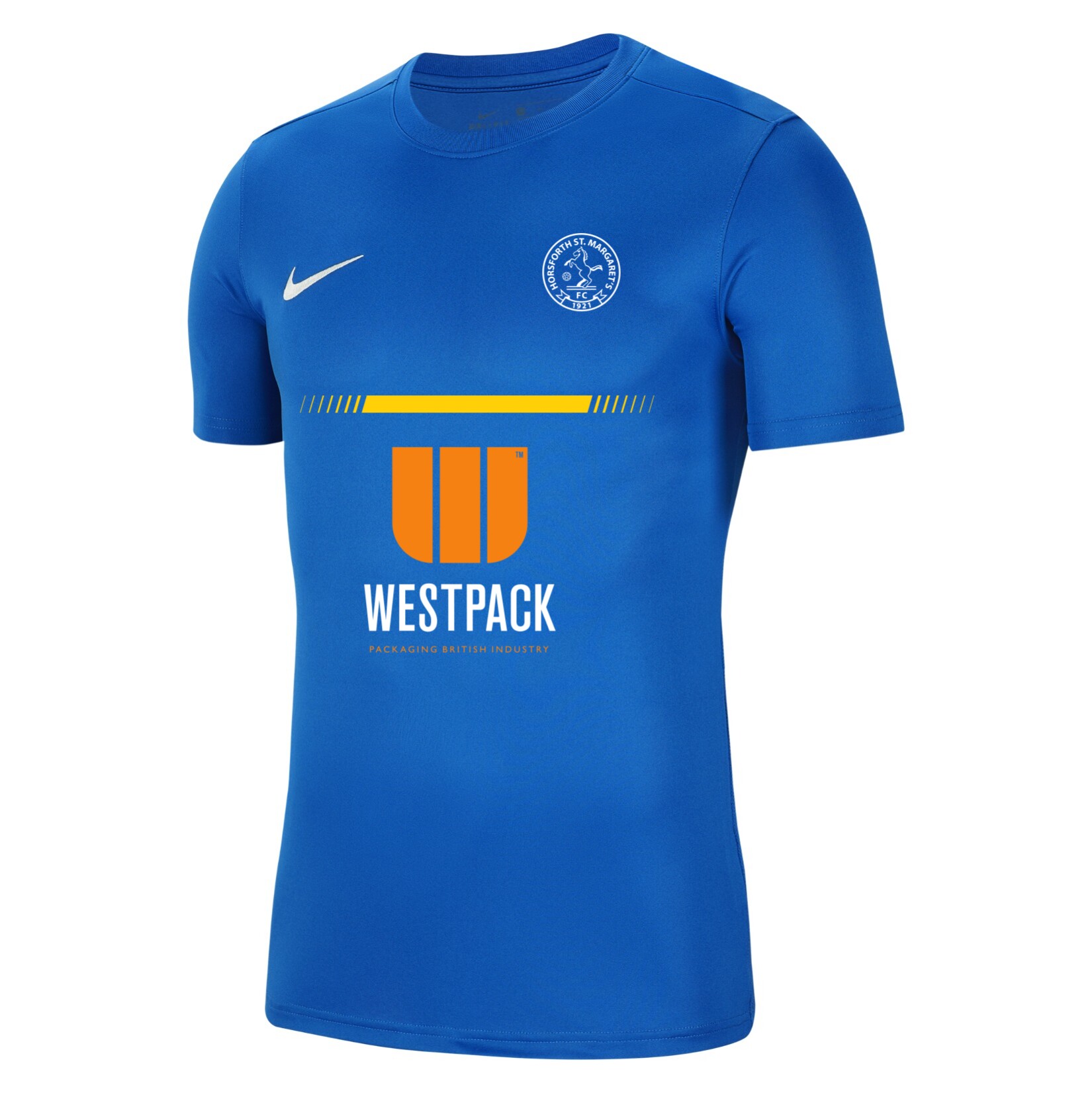 Nike Park VII Dri-FIT Short Sleeve Shirt - Royal Blue/White