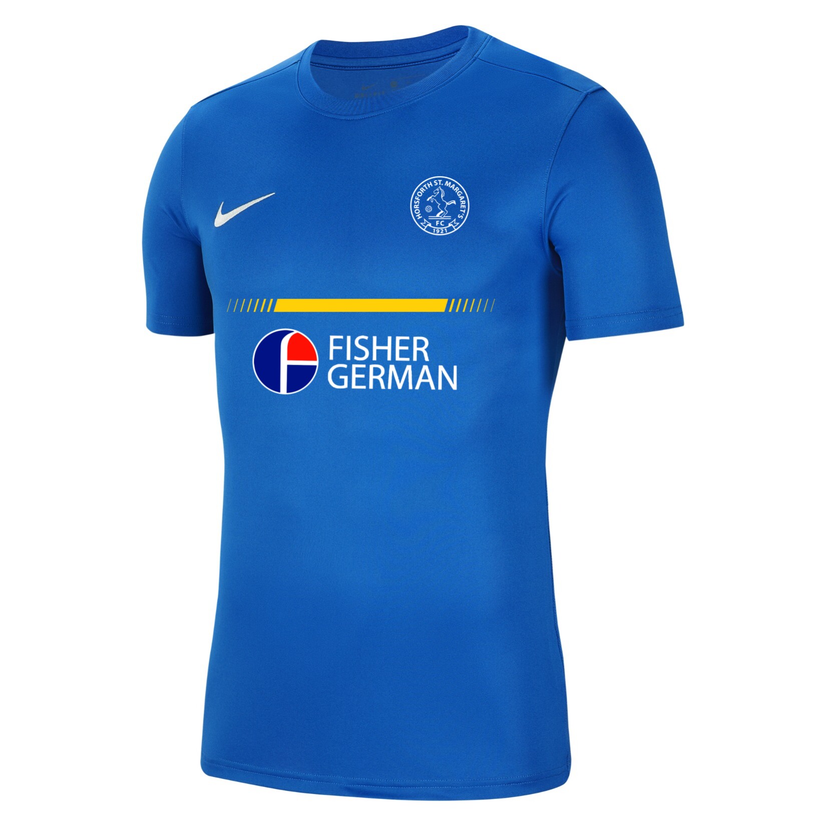 Nike Park VII Dri-FIT Short Sleeve Shirt - Royal Blue/White