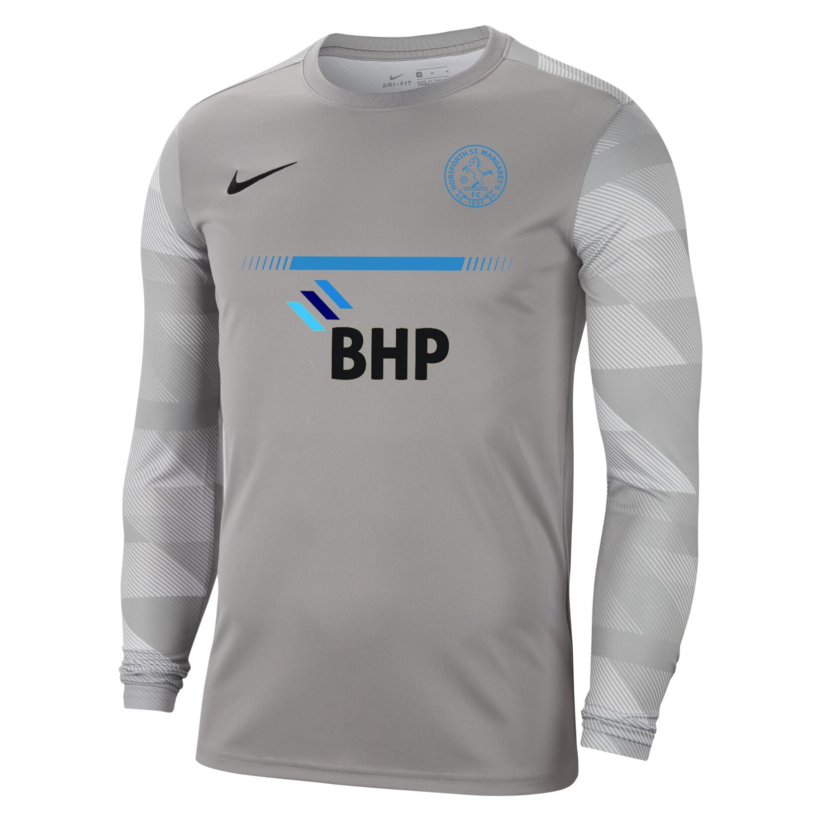 Nike Park IV Goalkeeper Dri-FIT Jersey - Pewter Grey/White/Black