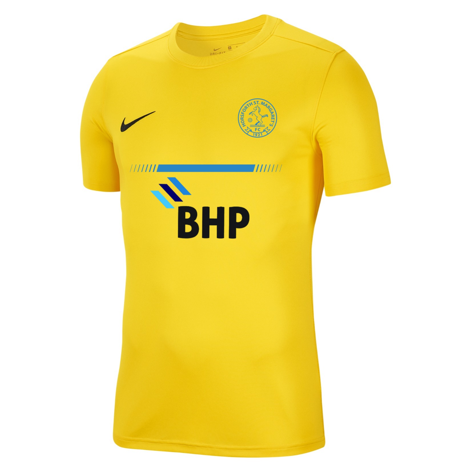 Nike Park VII Dri-FIT Short Sleeve Shirt - Tour Yellow/Black