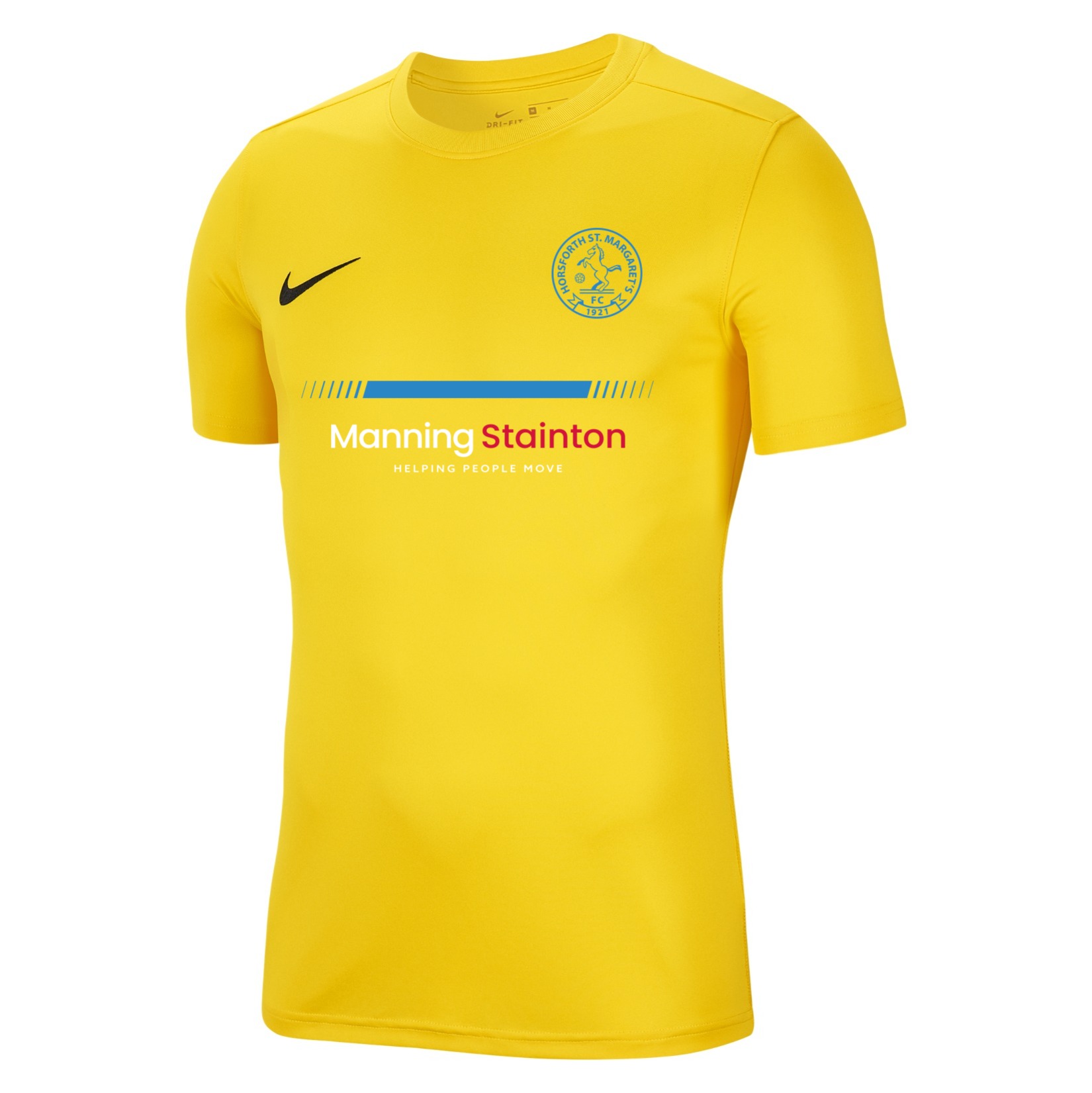 Nike Park VII Dri-FIT Short Sleeve Shirt - Tour Yellow/Black