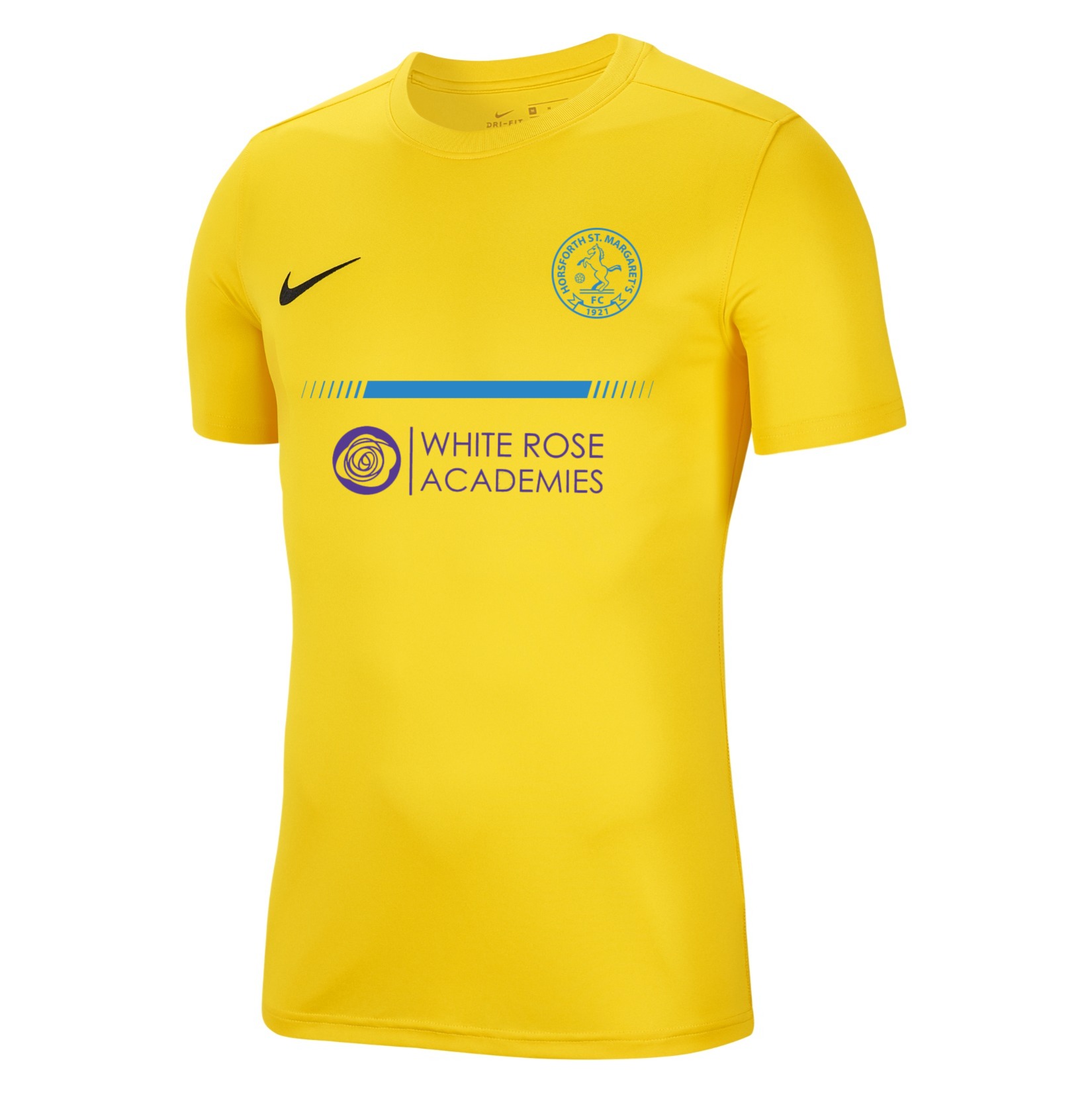 Nike Park VII Dri-FIT Short Sleeve Shirt - Tour Yellow/Black