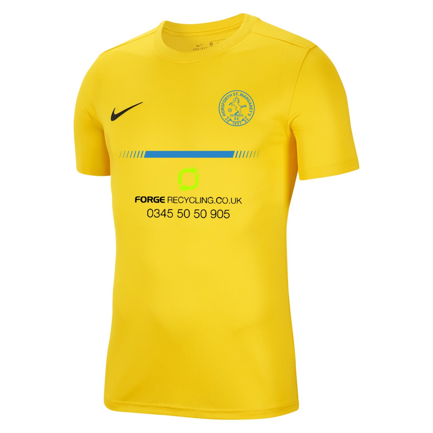 Nike Park VII Dri-FIT Short Sleeve Shirt - Tour Yellow/Black
