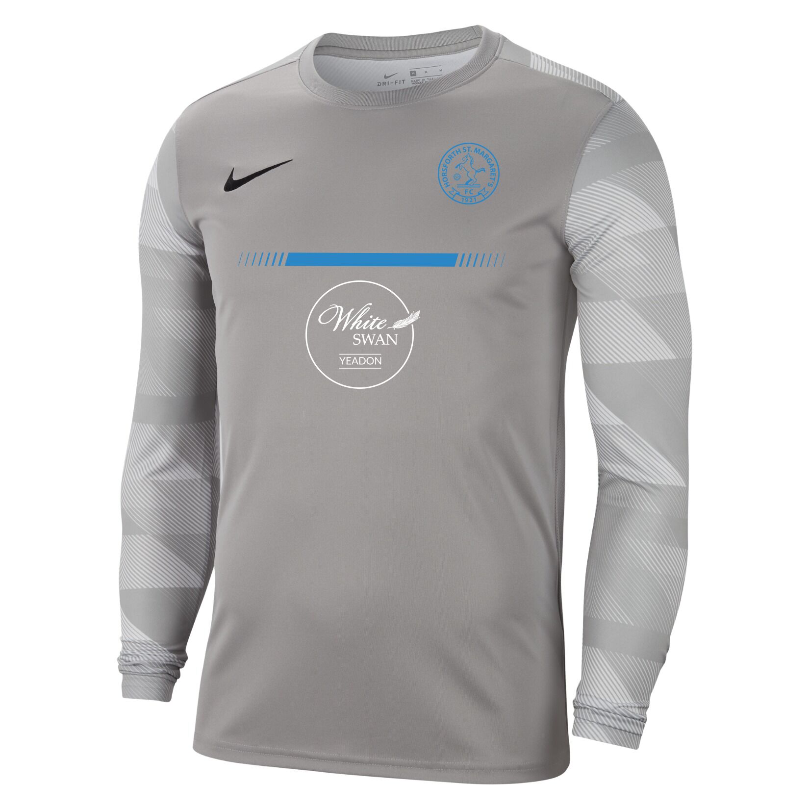 Nike Park IV Goalkeeper Dri-FIT Jersey - Pewter Grey/White/Black