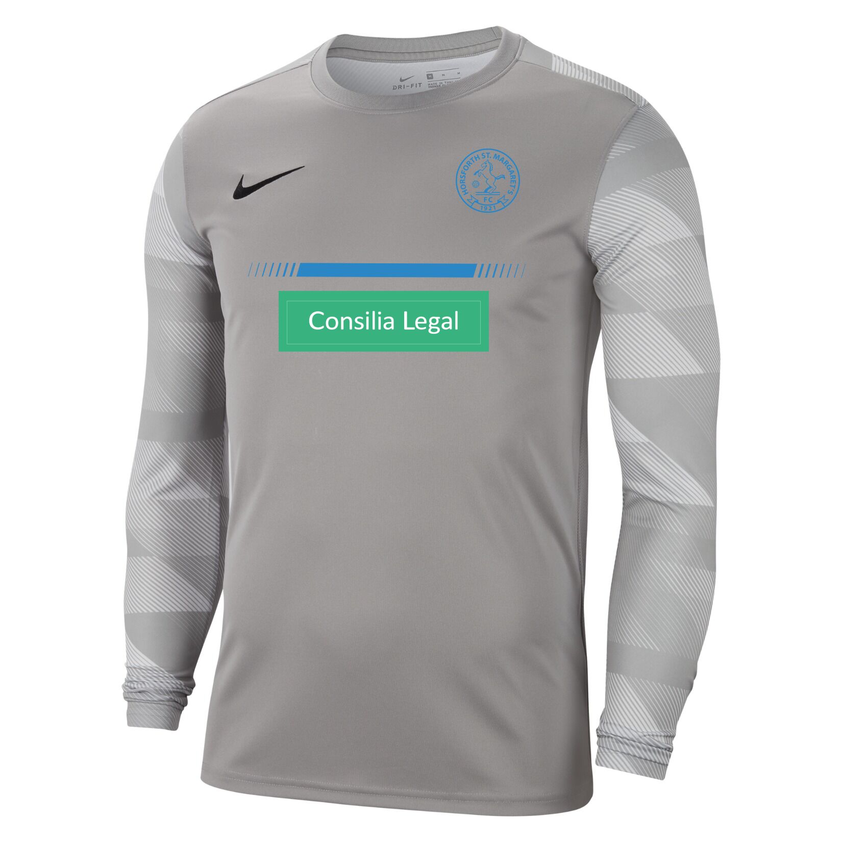 Nike Park IV Goalkeeper Dri-FIT Jersey - Pewter Grey/White/Black