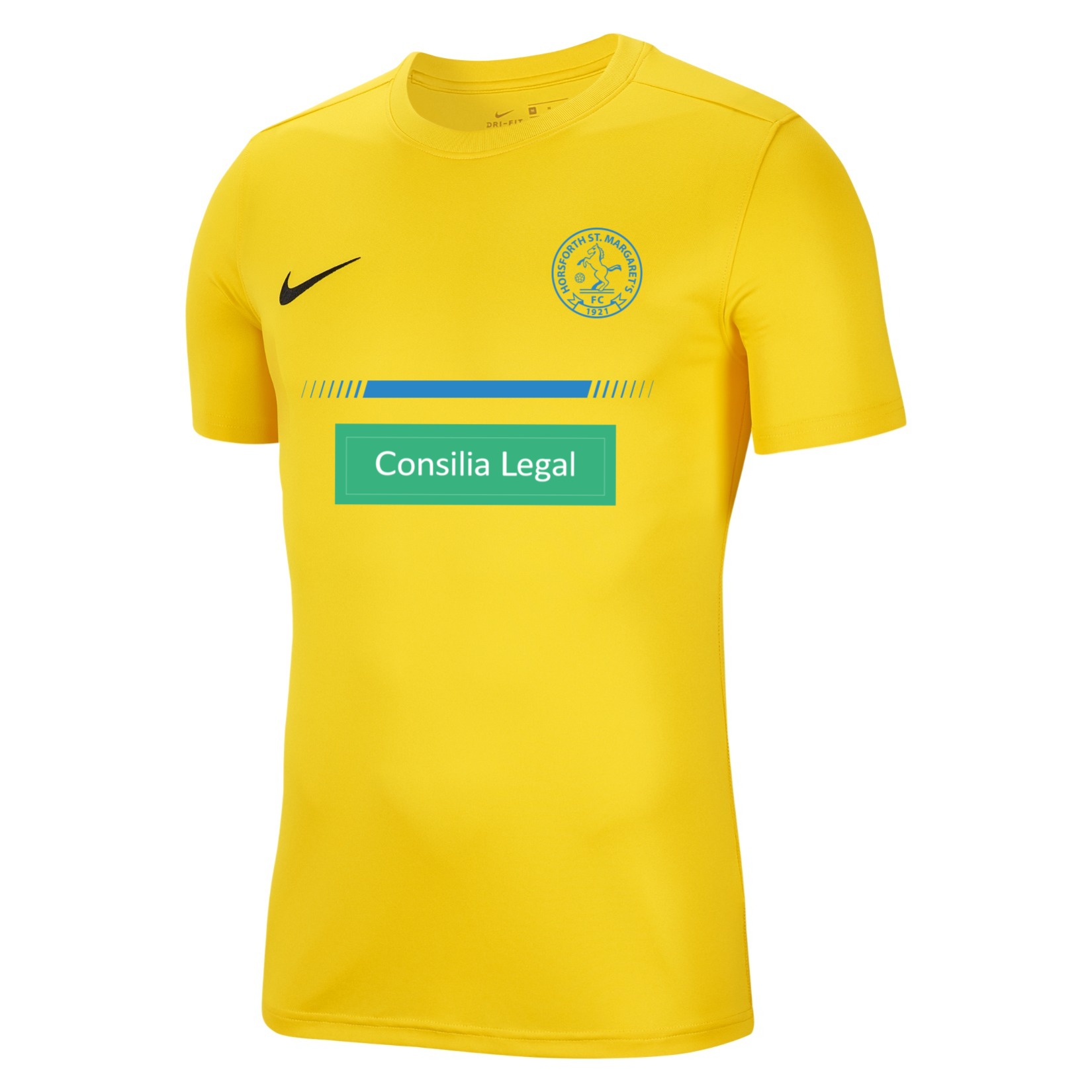 Nike Park VII Dri-FIT Short Sleeve Shirt - Tour Yellow/Black