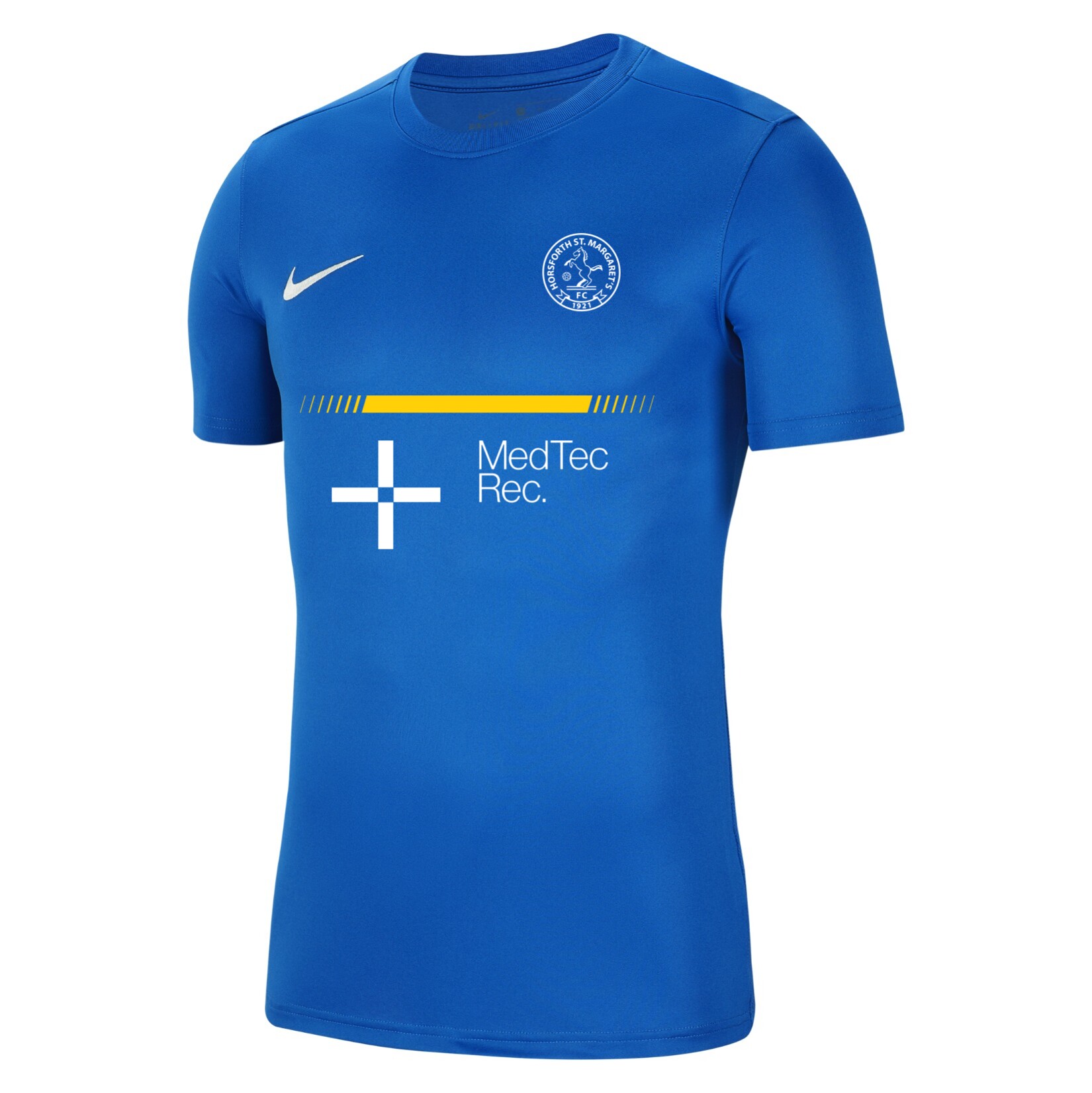 Nike Park VII Dri-FIT Short Sleeve Shirt - Royal Blue/White