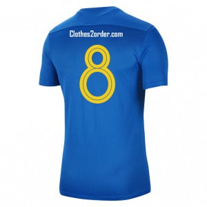 Nike Park VII Dri-FIT Short Sleeve Shirt Royal Blue-White